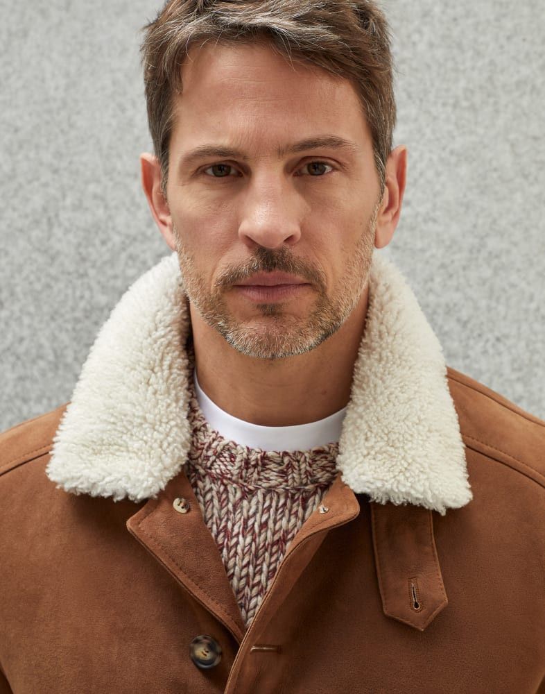 Brunello Cucinelli Jacket in Brown Size US L / EU 52-54 / 3 - 4 Thumbnail