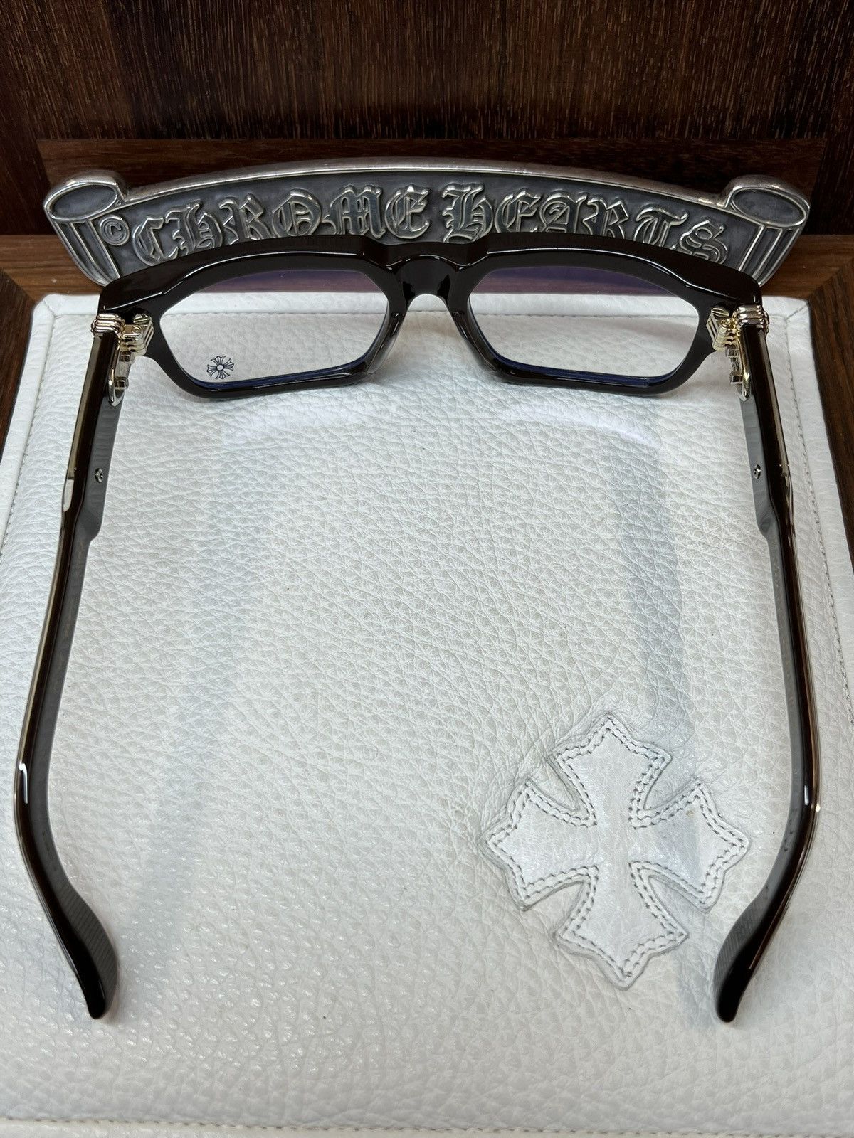 Chrome Hearts Chrome Hearts 2 Thick Glasses Size ONE SIZE - 6 Thumbnail