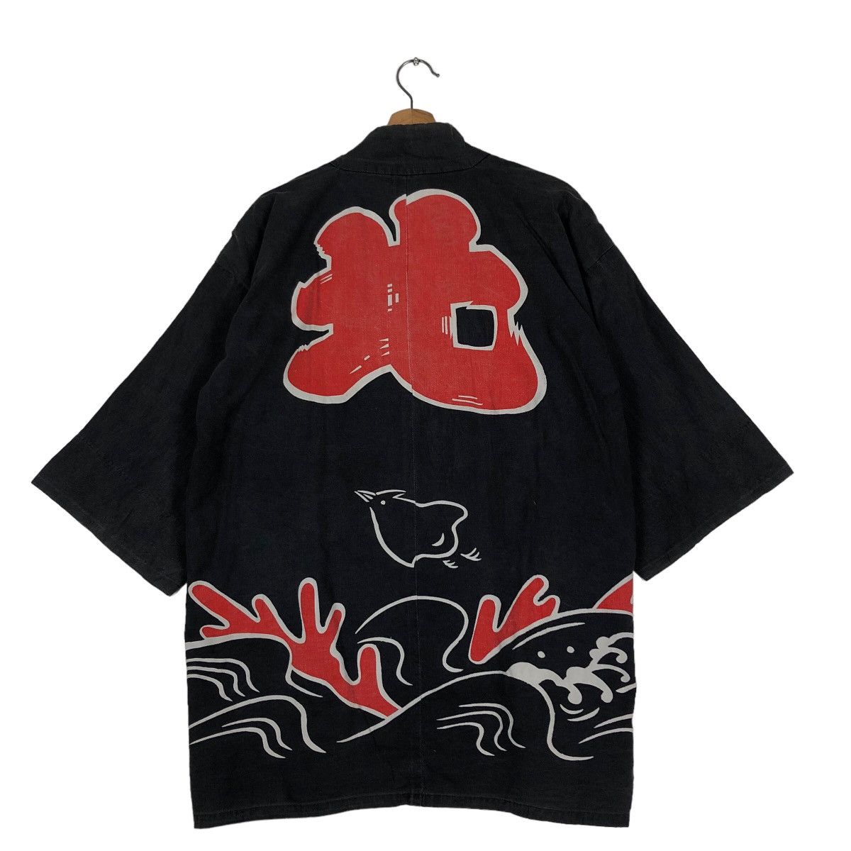 Japanese Brand 🔥Vintage Traditional Kimono Japan Big Logo Over Print Size US M / EU 48-50 / 2 - 8 Thumbnail