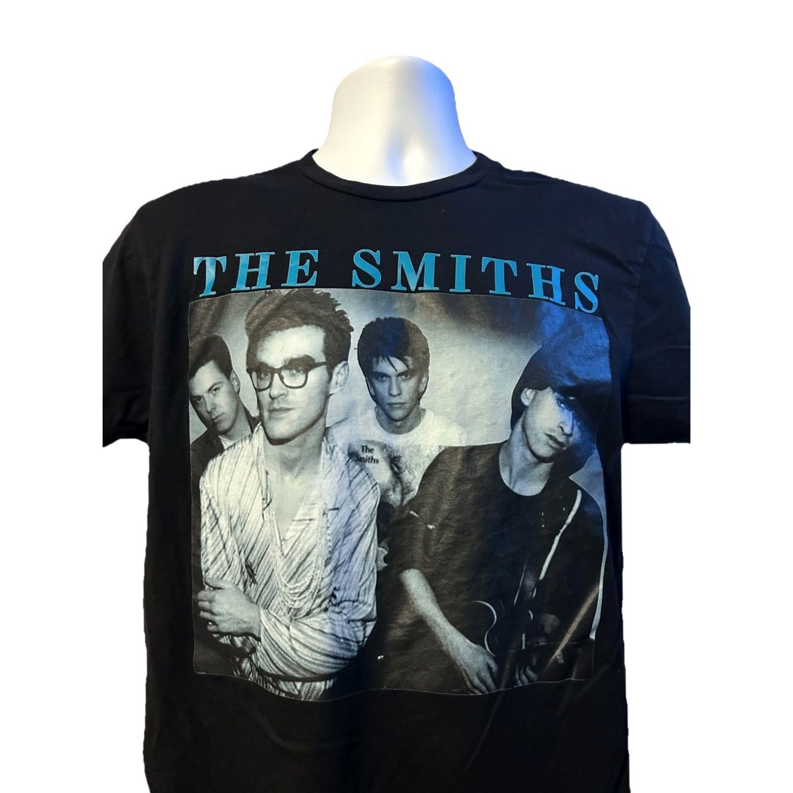 Morrissey VINTAGE The Smiths Shirt Adult Medium Black Short Sleeve Morrissey Alternative Size US M / EU 48-50 / 2 - 7 Thumbnail