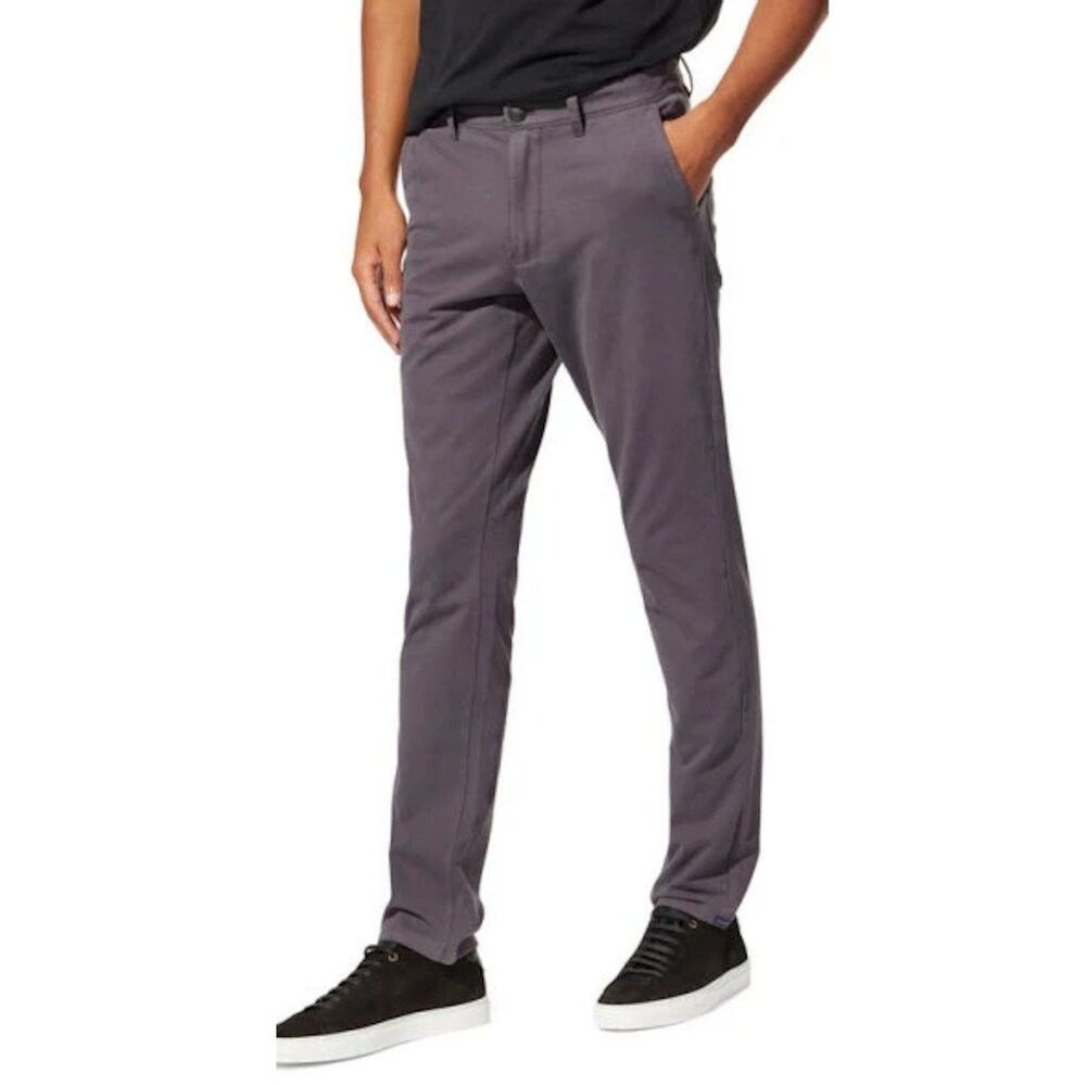 Good Man Brand NWT New Good Man Brand Cotton Grey Pants Size 35 Made In It Size US 35 - 1 Thumbnail