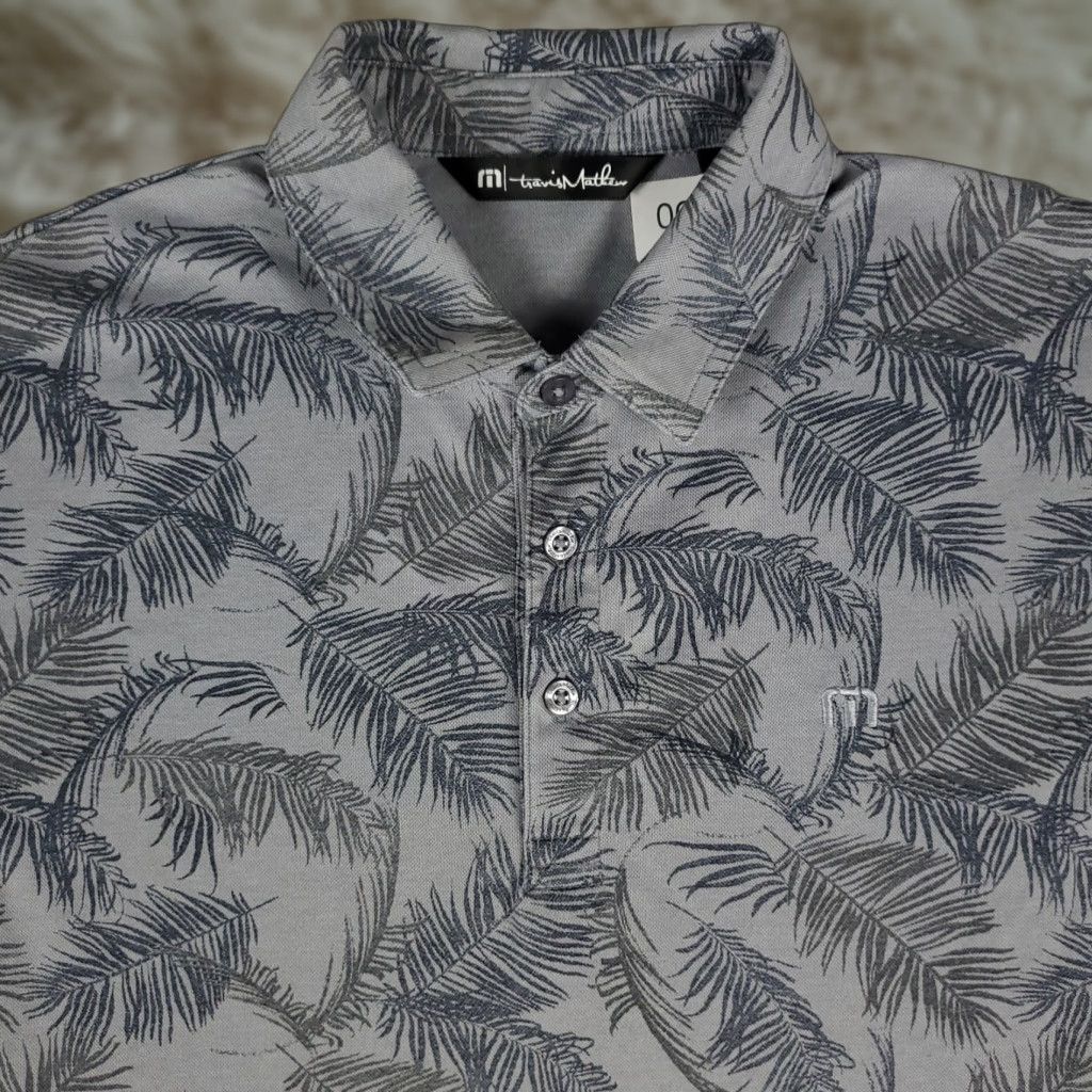 TravisMathew Travis Mathew Polo Shirt Size Small Gray Golf Casual Short Sleeve Mens Size US S / EU 44-46 / 1 - 1 Thumbnail