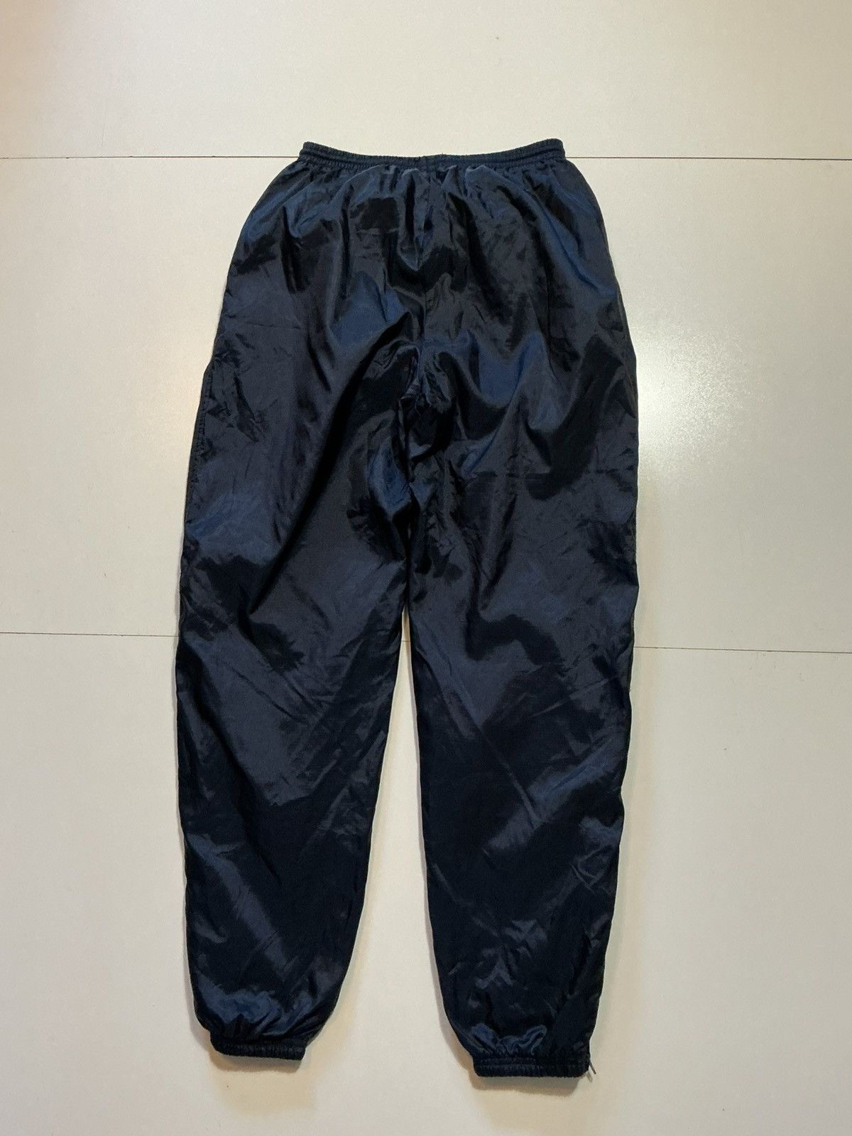 Nike Vintage 90s Nike Swoosh Windbreaker Nylon Lined Track Pants Size US 34 / EU 50 - 3 Thumbnail