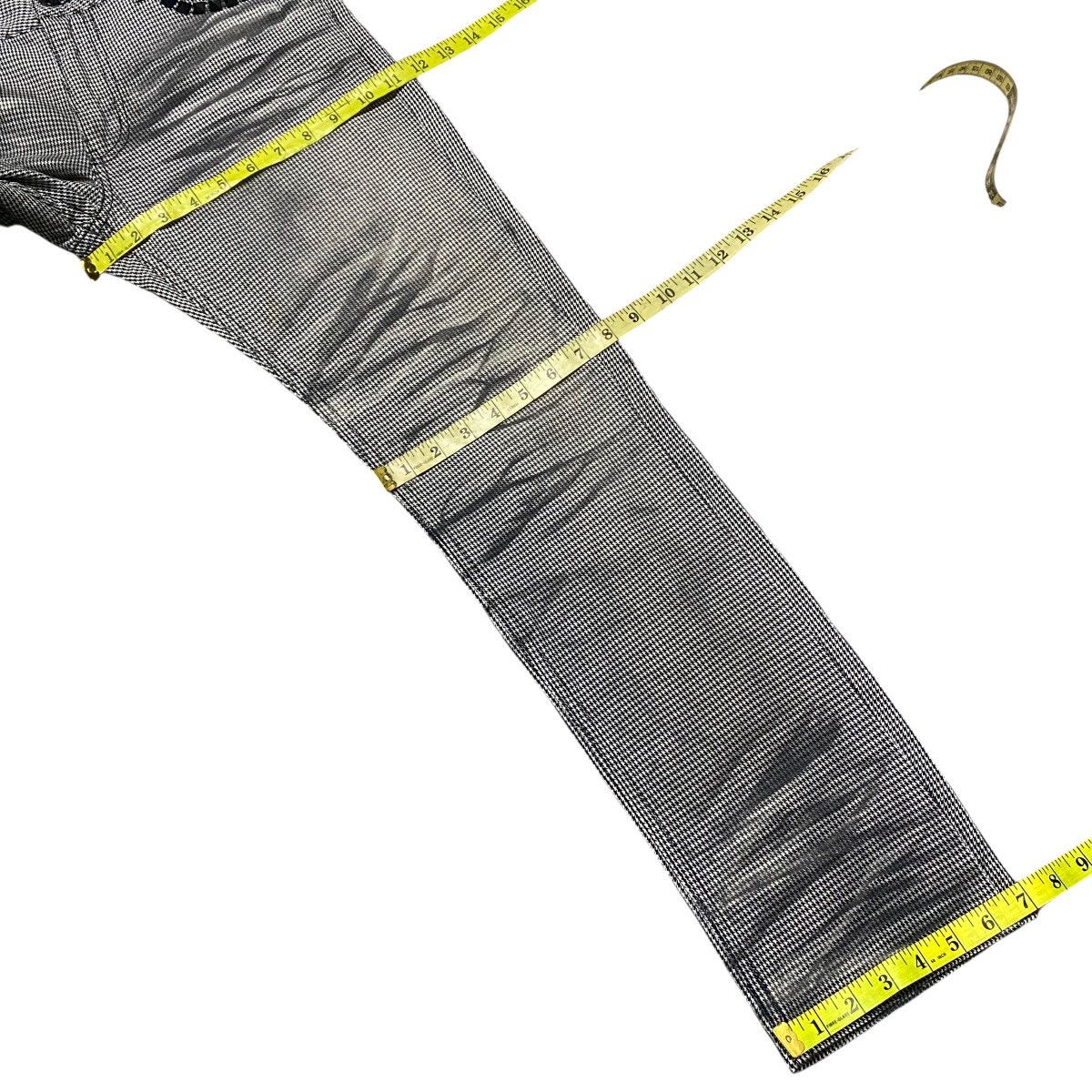 semanticdesign Semantic Design Houndstooth Skull Clawmark Jeans Size US 30 / EU 46 - 17 Thumbnail