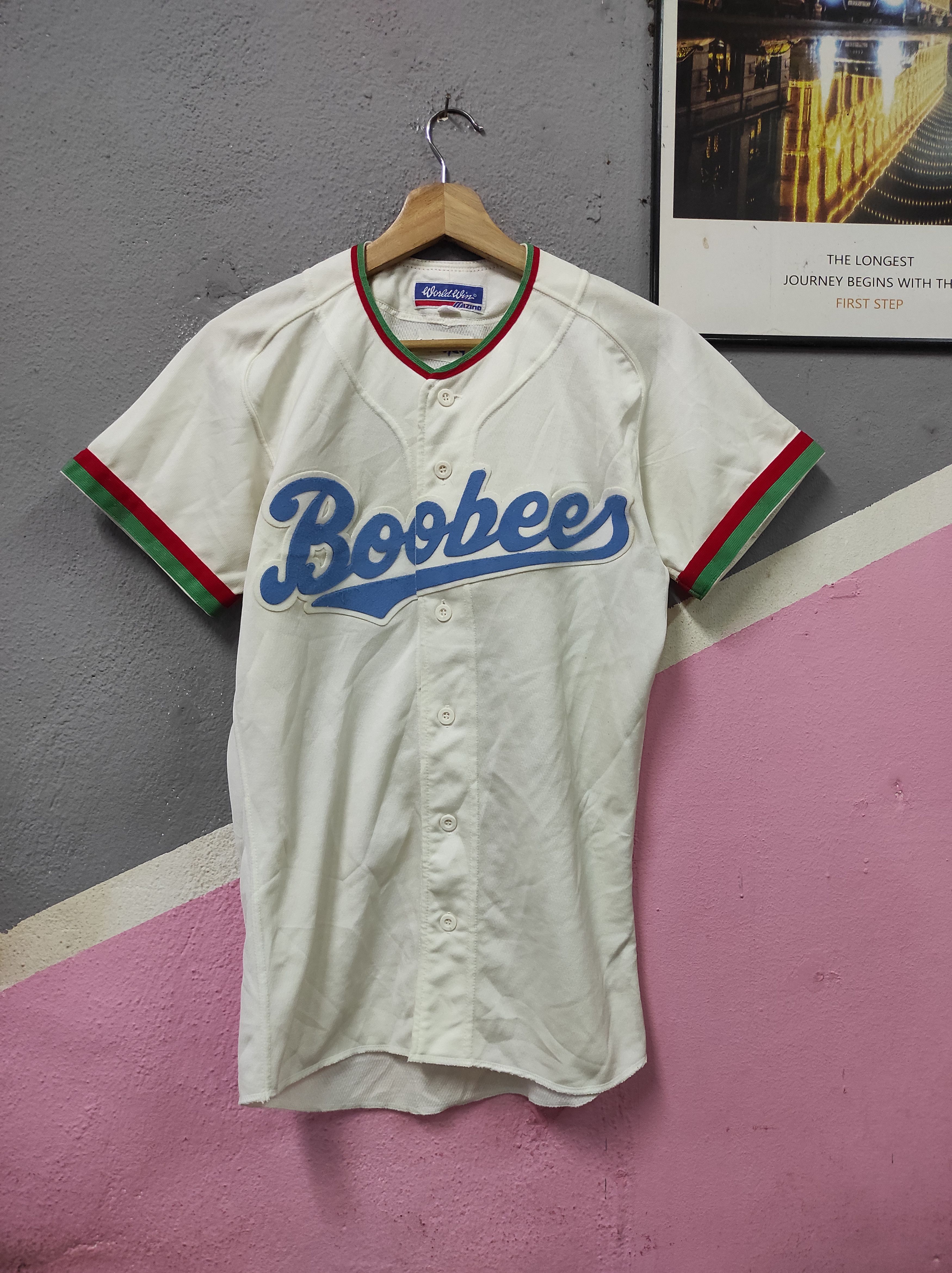 Mizuno × Vintage MIZUNO WORLD WIN BOOBEES JERSEY Size US M / EU 48-50 / 2 - 1 Thumbnail