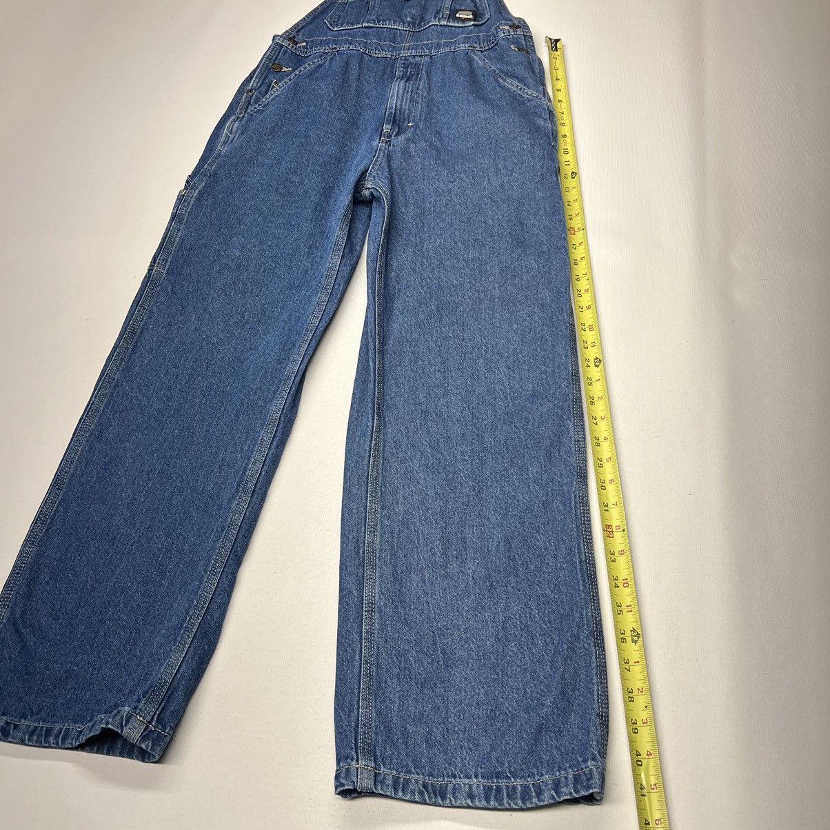 Other Berne Overalls Blue Denim Carpenter Bib Workwear Pocket Size US 34 / EU 50 - 18 Thumbnail