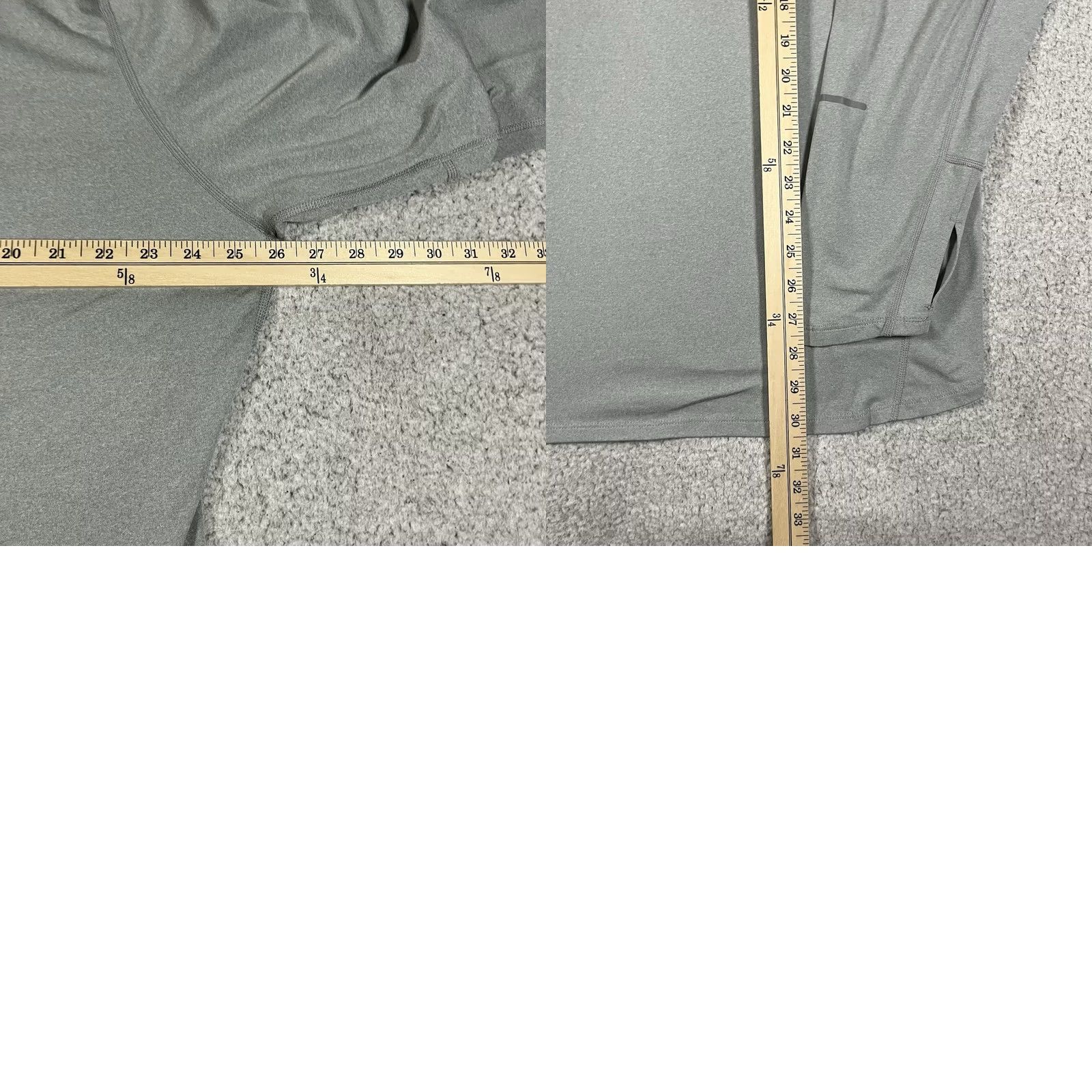Nike Nike Dri-Fit 1/4 Zip Pullover Mens XL Gray Lightweight Running Active Size US XL / EU 56 / 4 - 9 Thumbnail