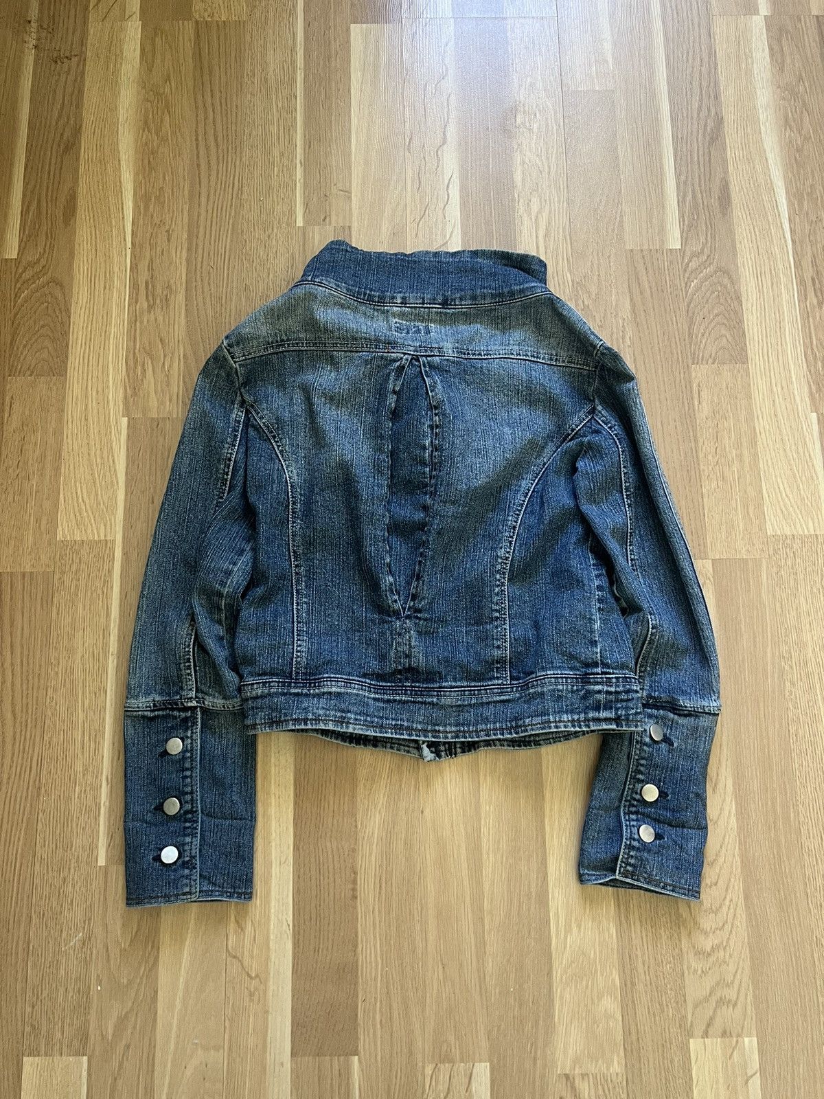If Six Was Nine × Le Grande Bleu (L.G.B.) Vintage if six was nine style archive denim jacket 90s punk Size M / US 6-8 / IT 42-44 - 8 Thumbnail