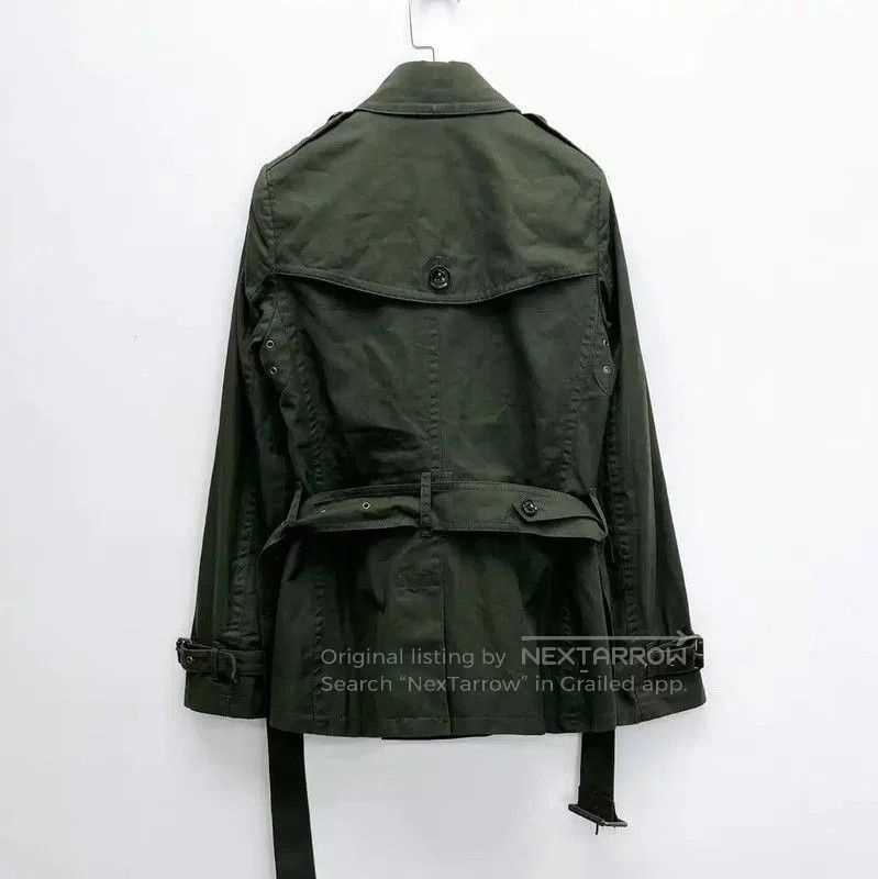 Burberry Burberry Military Green Mid-Length Trench Coat. Size S / US 4 / IT 40 - 2 Thumbnail