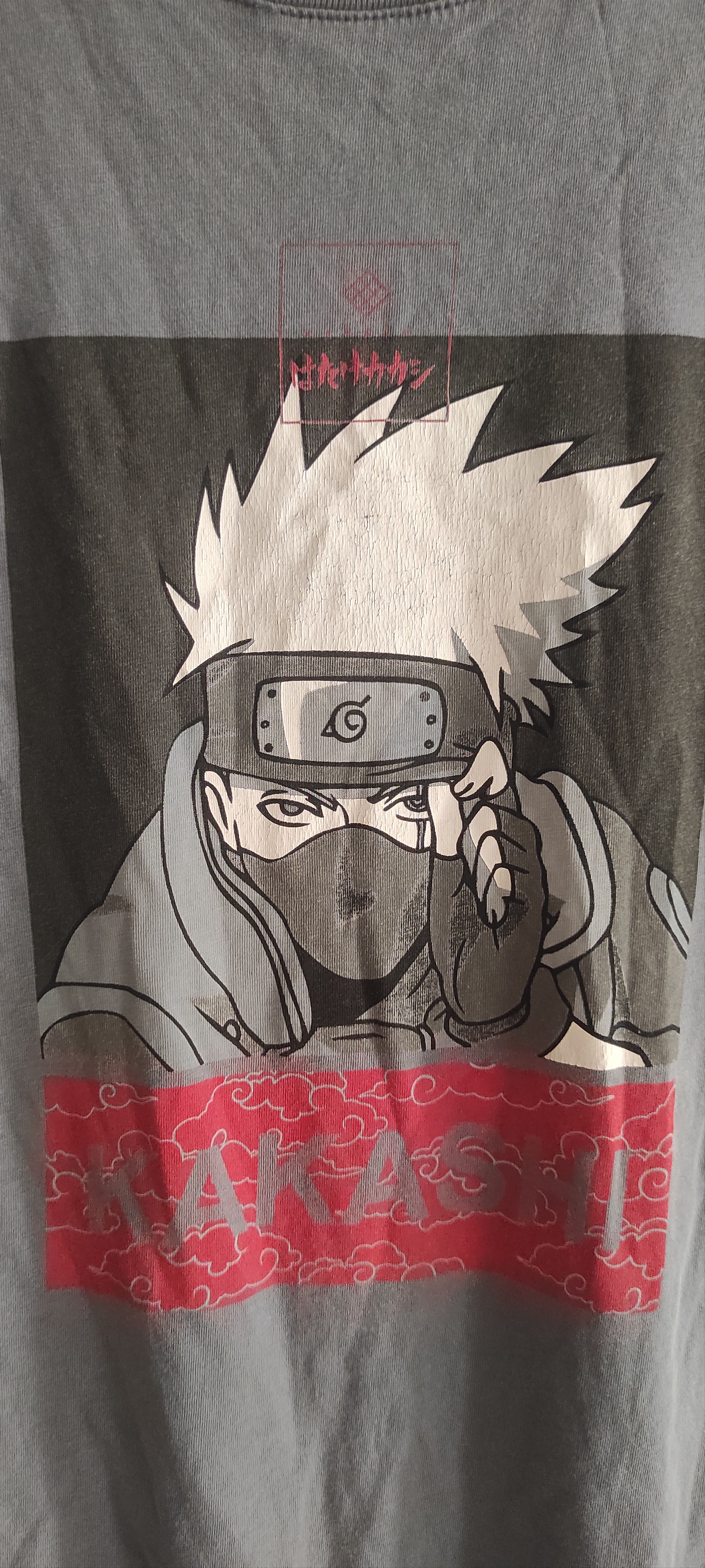 Japanese Brand Naruto Shippuden Kakashi Hatake Anime Manga T-Shirt Size US S / EU 44-46 / 1 - 5 Thumbnail