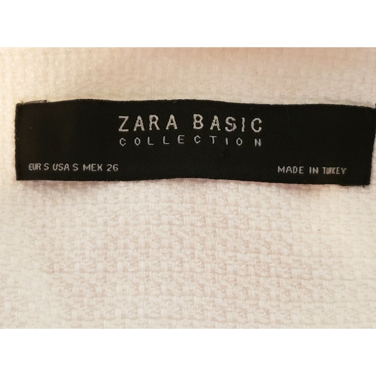 Zara Zara Basic Womens Cardigan Vest Open Front Sleeveless Ivory Linen Blend Long Sweater Small Size S / US 4 / IT 40 - 7 Thumbnail