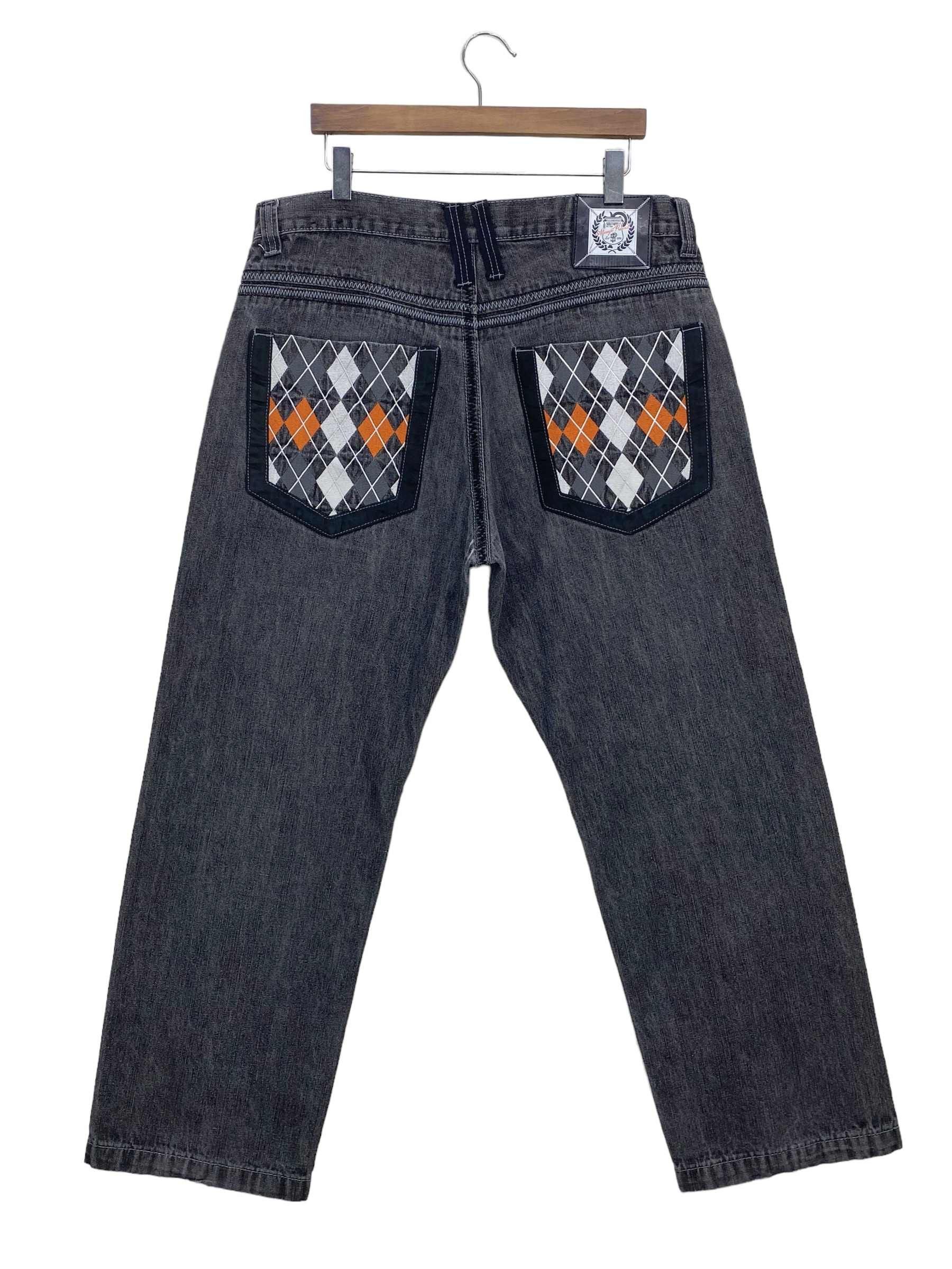 Southpole Southpole Jeans Baggy Jeans Black Skateboard Jeans Size US 37 - 1 Thumbnail