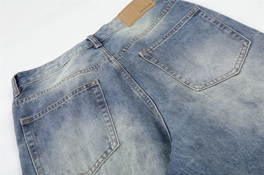 Vintage Men's Punk-Style Washed & Distressed Denim Jeans Size US 32 / EU 48 - 5 Thumbnail