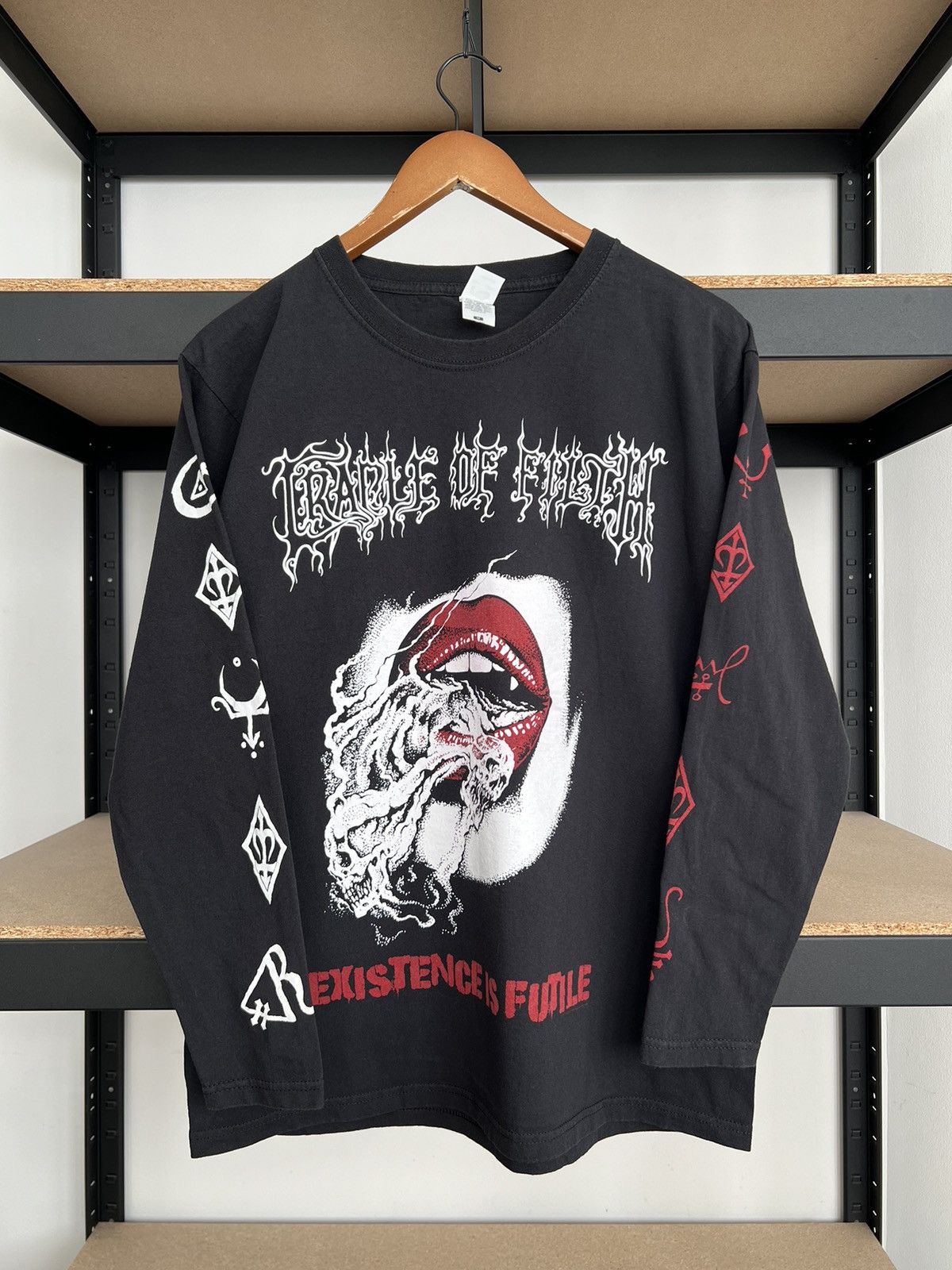 Band Tees Vintage 2020s Cradle of Filth Existence Is Futile T-shirt Size US M / EU 48-50 / 2 - 1 Thumbnail