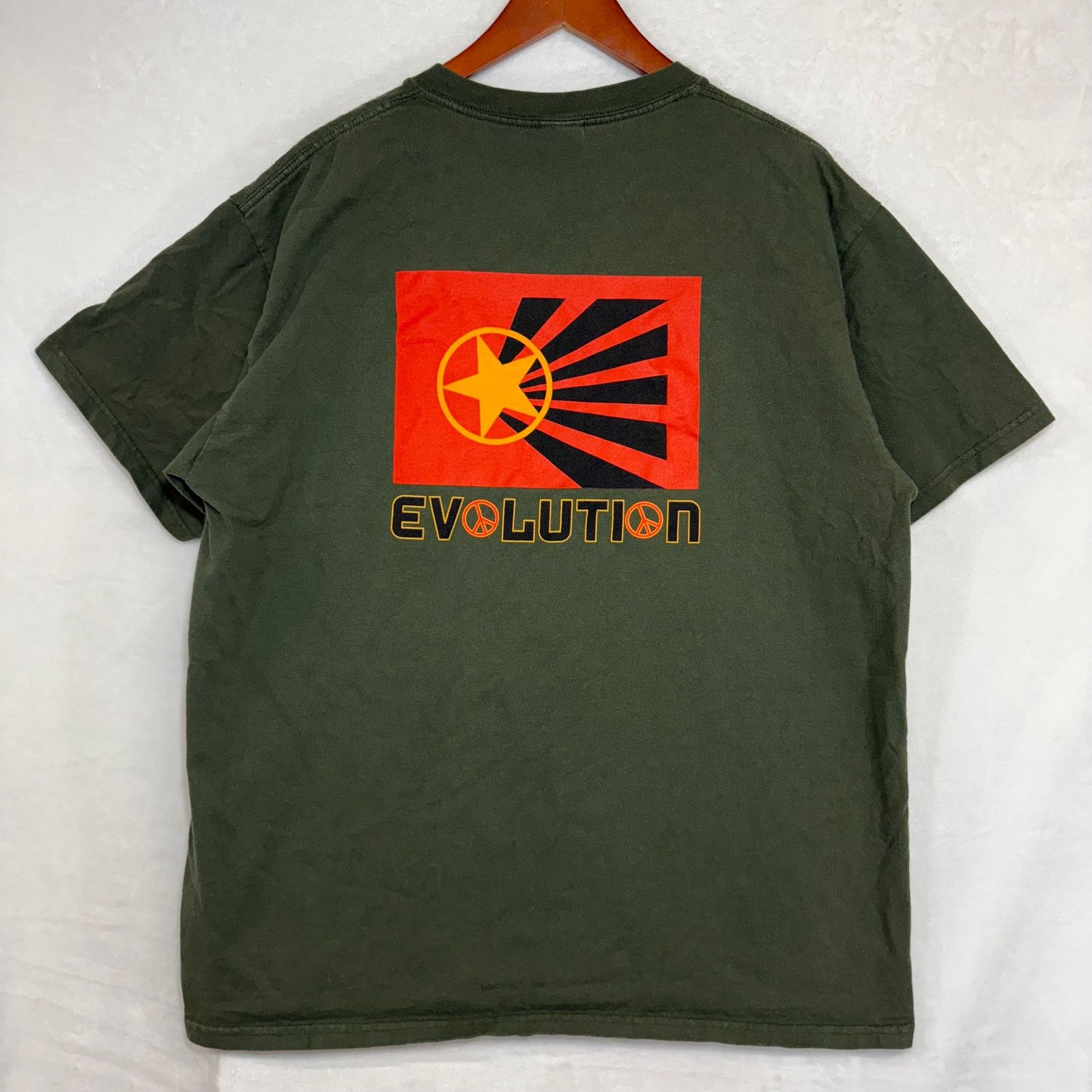 Anvil VTG Anvil John Lennon Beatles XL Tee Shirt Green Revolution Size US XL / EU 56 / 4 - 2 Thumbnail