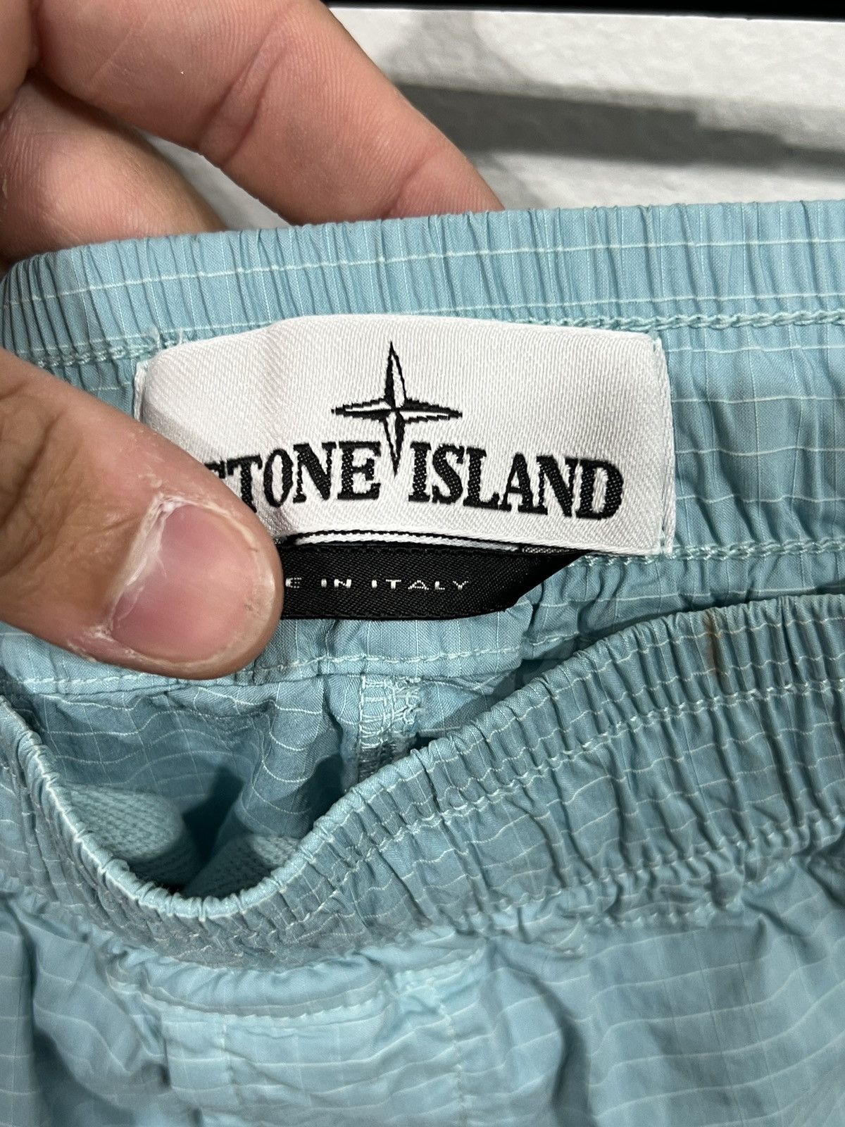 Stone Island Stolen Island Blue Nylon Short Size US 34 / EU 50 - 5 Thumbnail