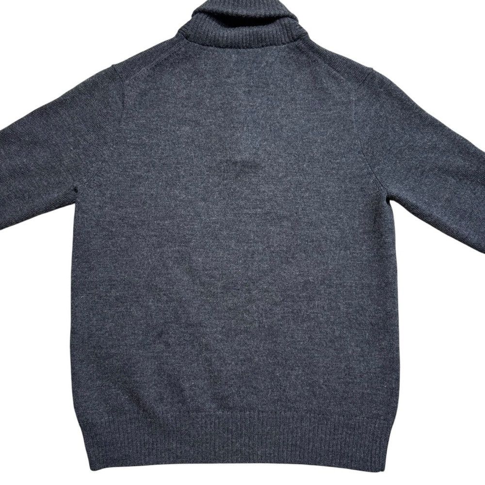 J.Crew J.Crew Shawl Collar 100% Merino Wool Grey Sweater Size M Size US M / EU 48-50 / 2 - 3 Thumbnail