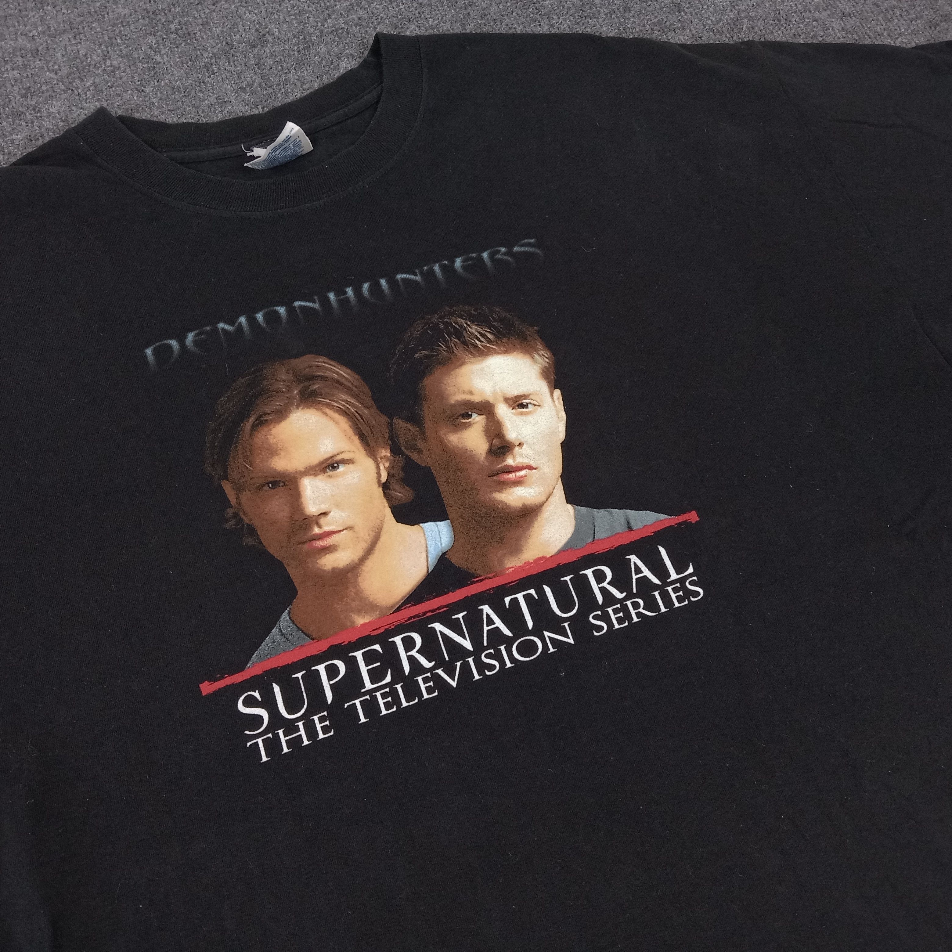 Vintage Supernatural The Televesion Horror Series Tshirt Size US XXL / EU 58 / 5 - 2 Thumbnail
