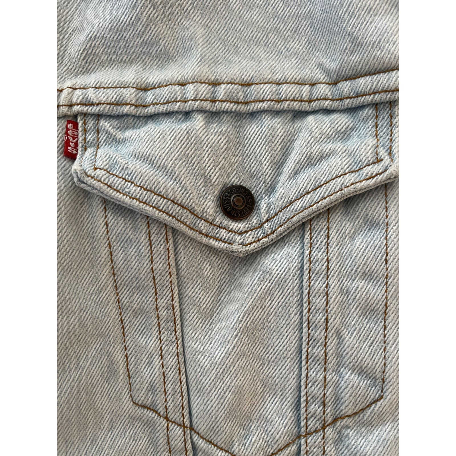 Levi's Vtg 1994 Levi's Sherpa Trucker Jacket XL Made in USA SF Size US XL / EU 56 / 4 - 8 Thumbnail