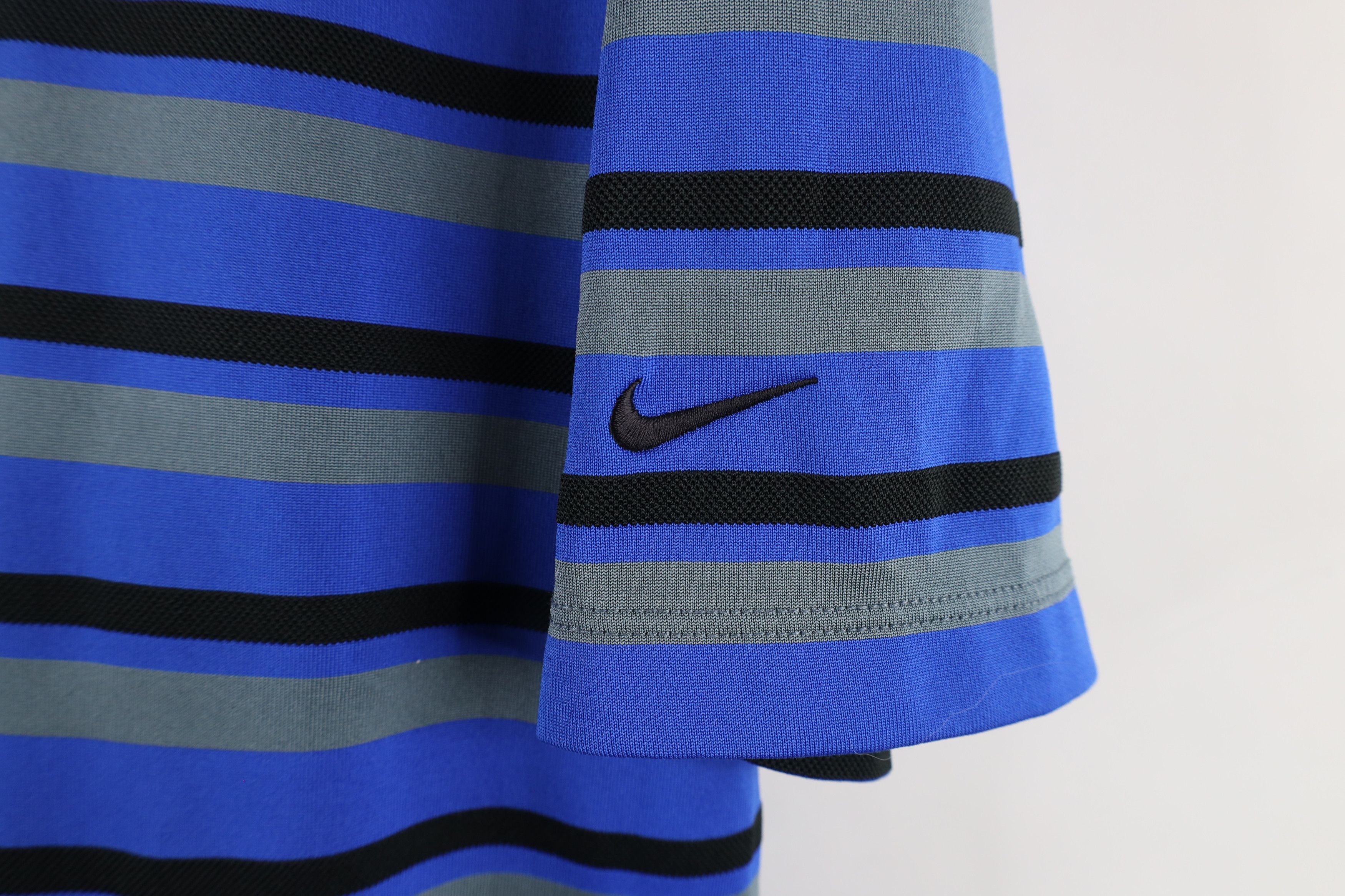 Nike × Vintage Nike Golf Performance Striped Block Knit Collared Polo Shirt Size US XL / EU 56 / 4 - 4 Thumbnail