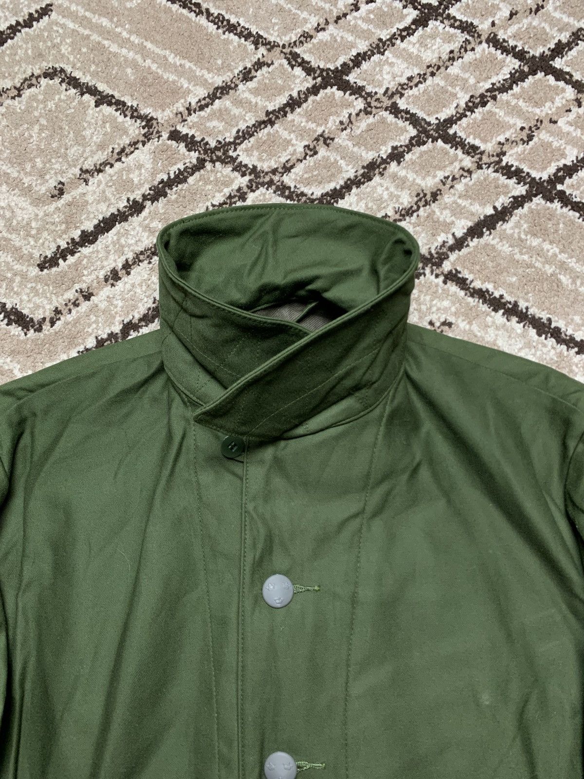 Vintage Vintage Sweden D100 Army Military jacket Size US M / EU 48-50 / 2 - 6 Thumbnail