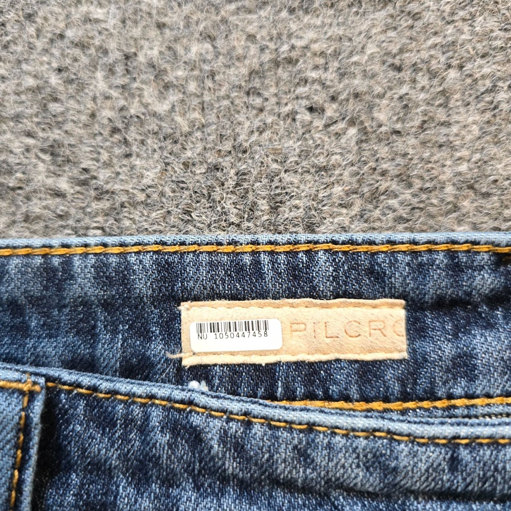 Vintage Pilcro Anthropologie Jeans Womens 29 Blue Heritage Boyfriend High Rise Capsule Jeans Size 29" - 4 Thumbnail