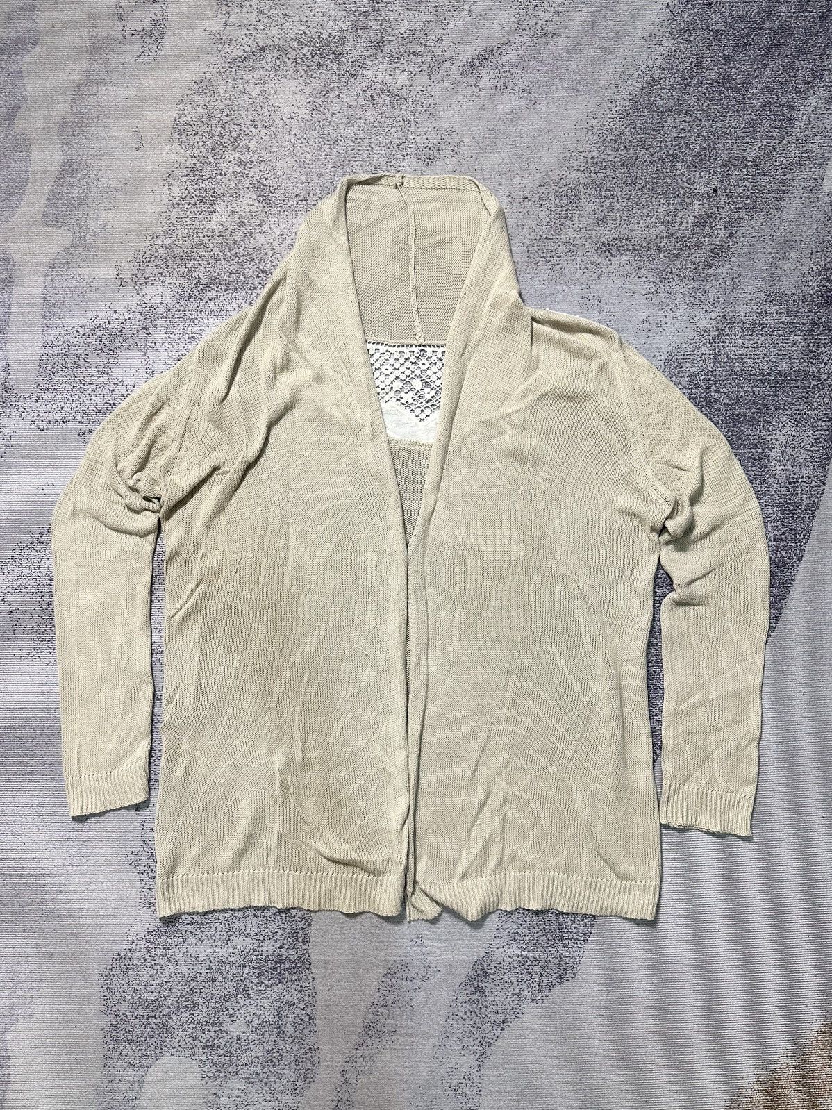 Ne-Net Ne-Net Cardigan Cream Size US M / EU 48-50 / 2 - 1 Thumbnail