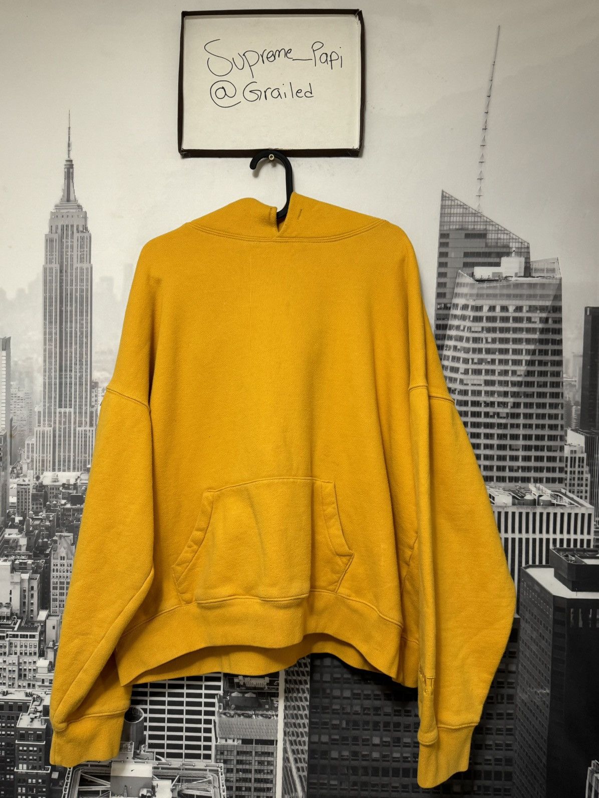 Fear of God 🔥Fear of God Essentials LONG BEACH Hoodie Yellow SZ Medium Size US M / EU 48-50 / 2 - 7 Thumbnail