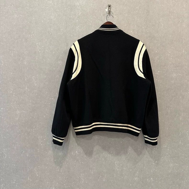 Saint Laurent Paris Saint Laurent Paris Classic baseball jacket-2506 Size US L / EU 52-54 / 3 - 2 Thumbnail