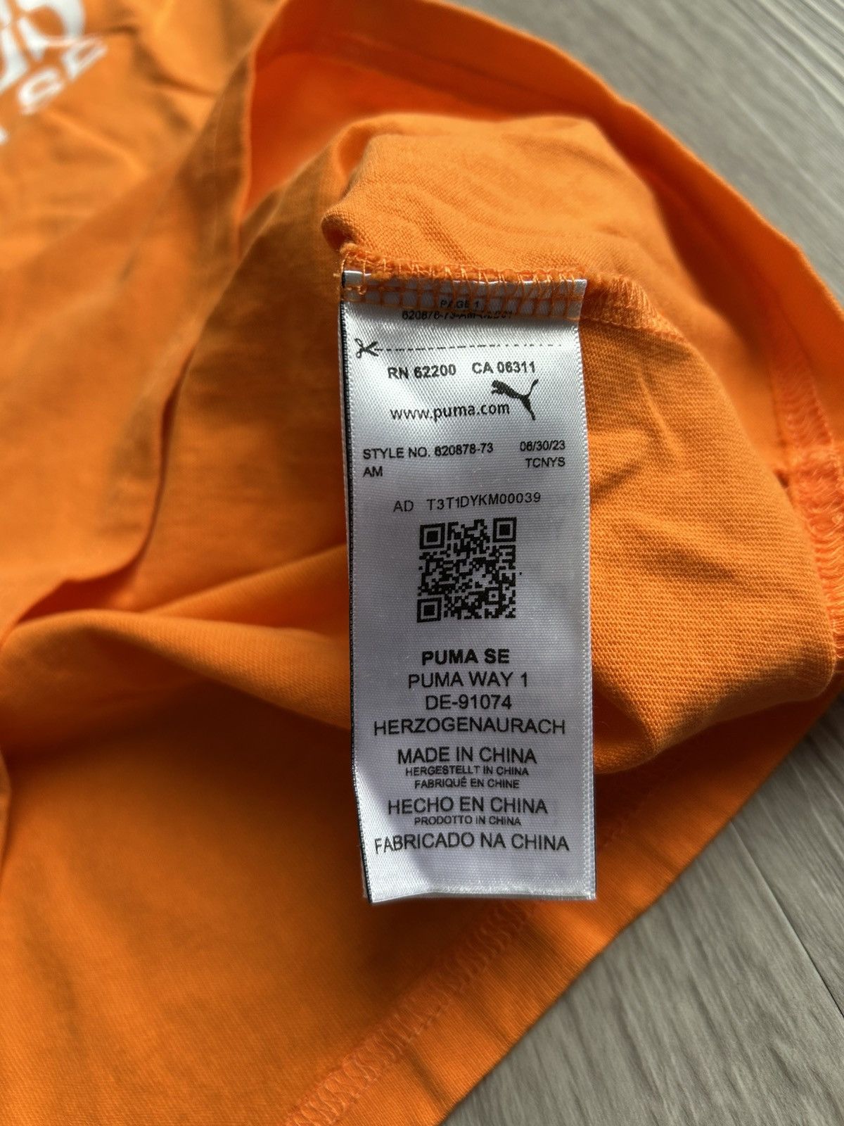 Pleasures × Puma Pleasures X Puma Tee Size Small Size US S / EU 44-46 / 1 - 8 Thumbnail