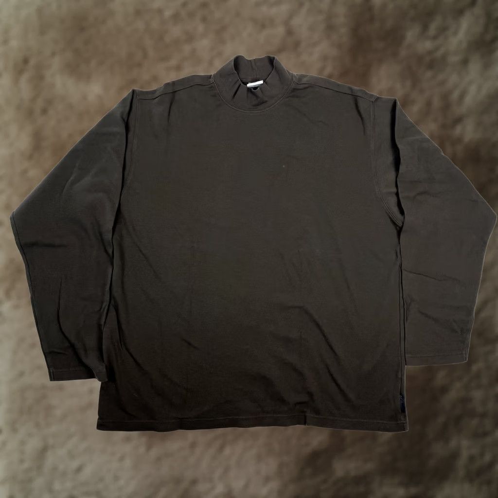 Vintage Columbia Mens Long Sleeve T-Shirt 2XL Brown Mock Neck Logo Solid Jersey Functional Top Size US XXL / EU 58 / 5 - 1 Thumbnail