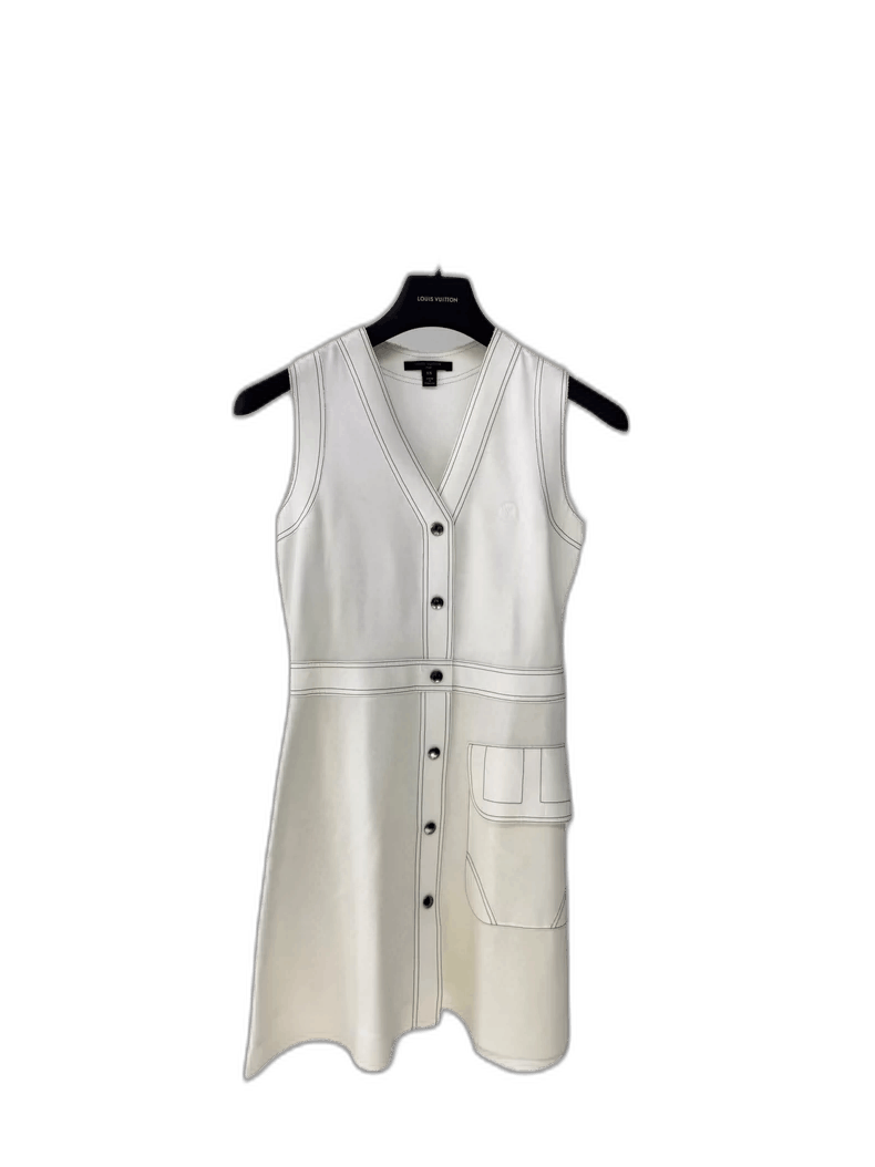 Louis Vuitton LV Sleeveless Dress with Pockets Size XS / US 0-2 / IT 36-38 - 1 Thumbnail