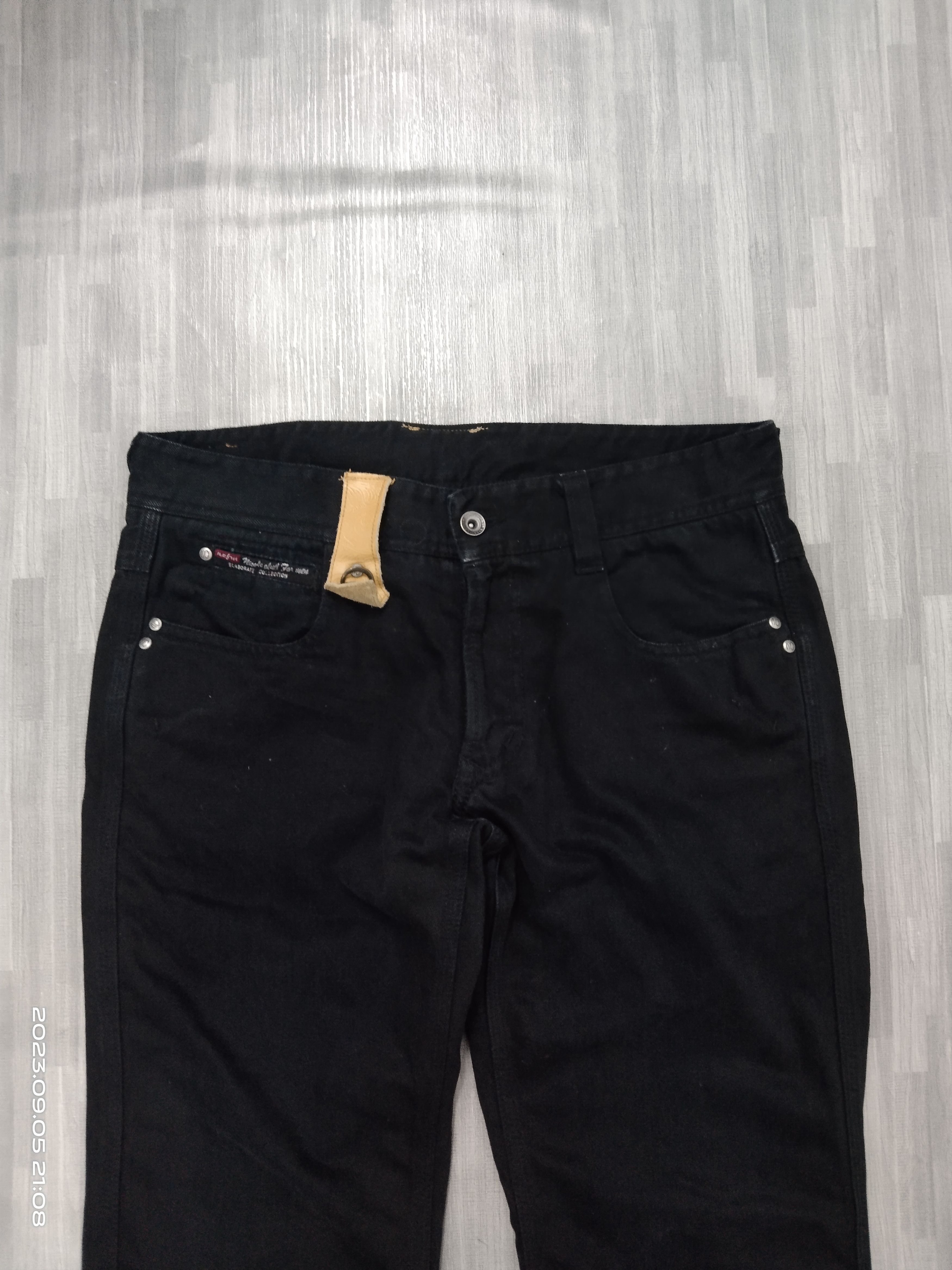 Matsuda BLACK NICOLE FOR MEN DENIM PANTS Size US 31 - 4 Thumbnail