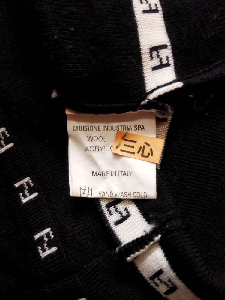 Fendi 💥Rare💥 Fendi Stripe Vintage Long Sleeve Size US S / EU 44-46 / 1 - 7 Thumbnail