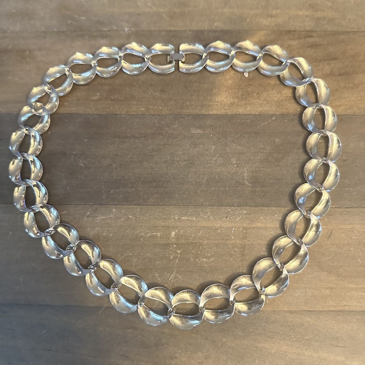 Vintage Vintage chunky link necklace Size ONE SIZE - 3 Thumbnail
