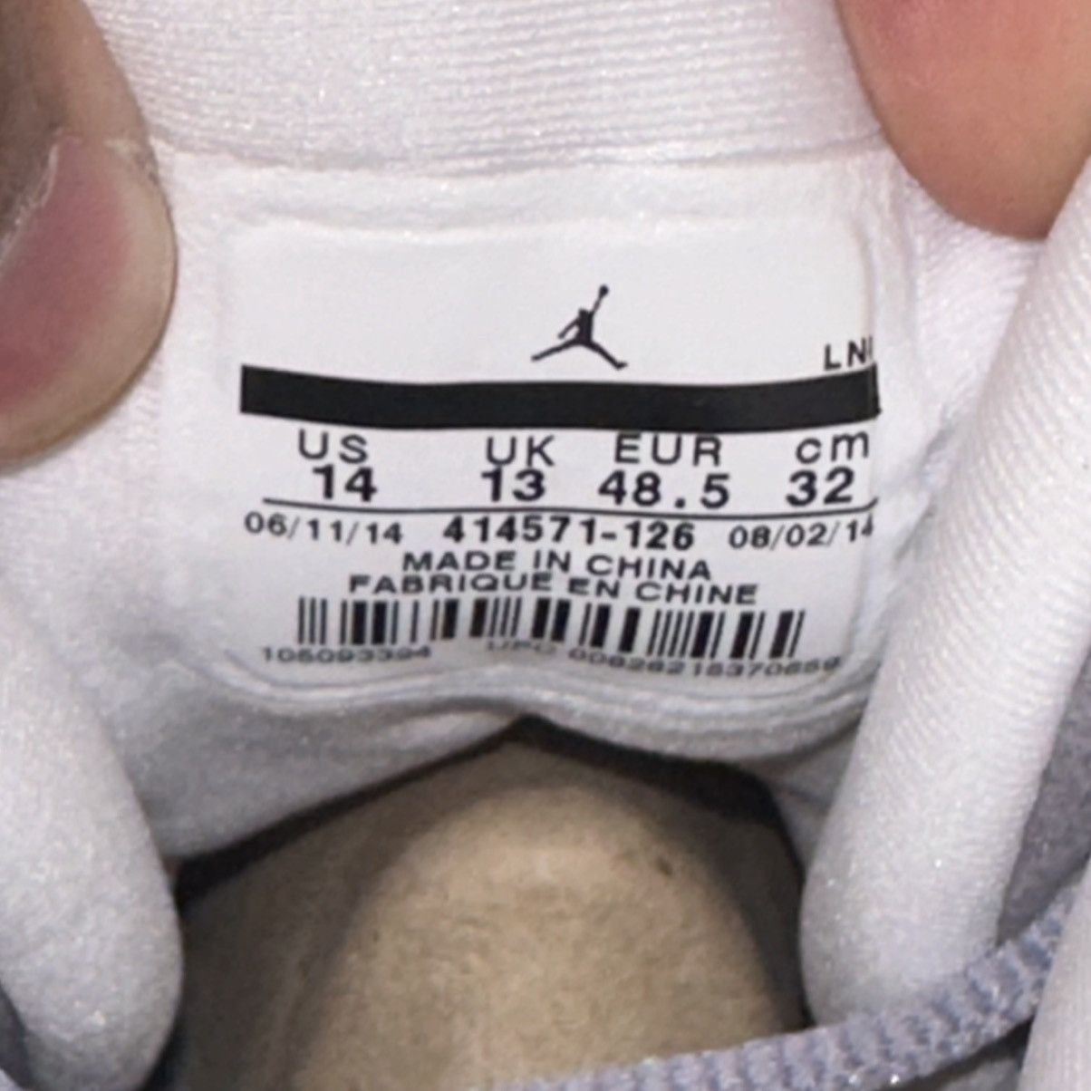 Jordan Brand Size 14 - Air Jordan 13 Retro 2014 Grey Toe Size US 14 / EU 47 - 6 Thumbnail