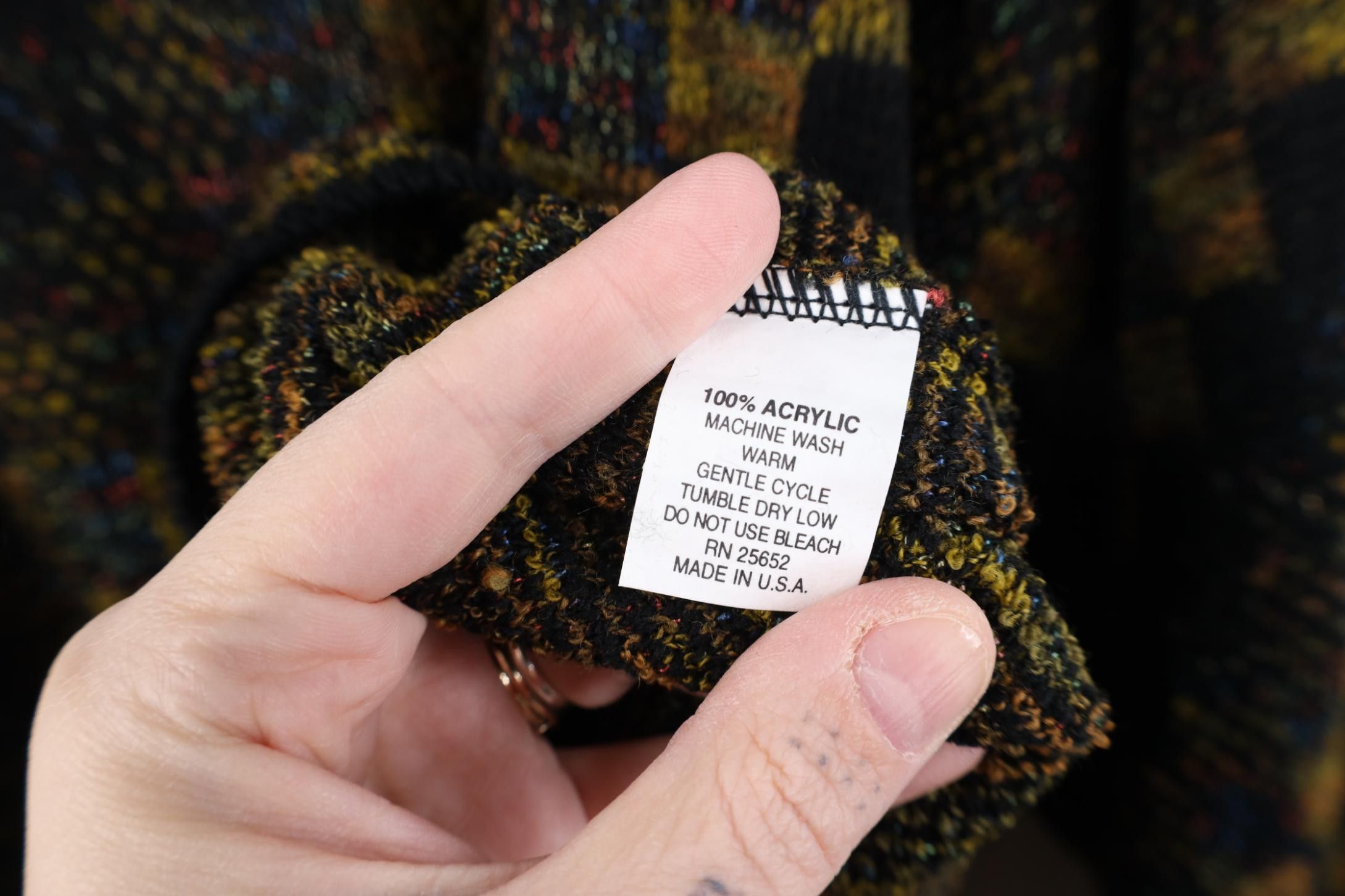 Vintage Deadstock Vintage 90s Coogi Style Checkered Knit Sweater USA Size US XXL / EU 58 / 5 - 8 Thumbnail