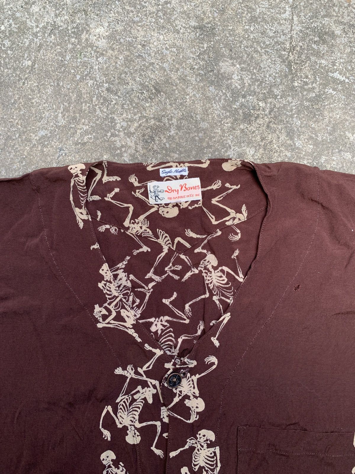 Dry Bones Dry bones skull single needle shirt Size US L / EU 52-54 / 3 - 4 Thumbnail