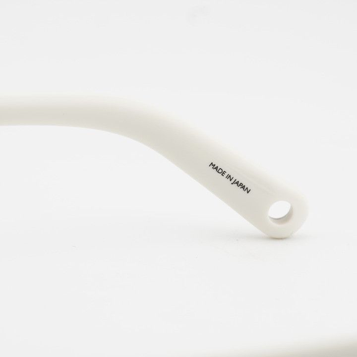Jacquemus Jacquemus MIRADA JAC/69 C3 Sunglasses White Shield Frame Size ONE SIZE - 9 Thumbnail