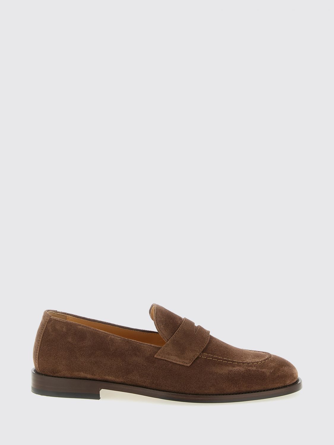 Brunello Cucinelli Brunello Cucinelli Loafers Men Brown Size US 8 / EU 41 - 1 Thumbnail