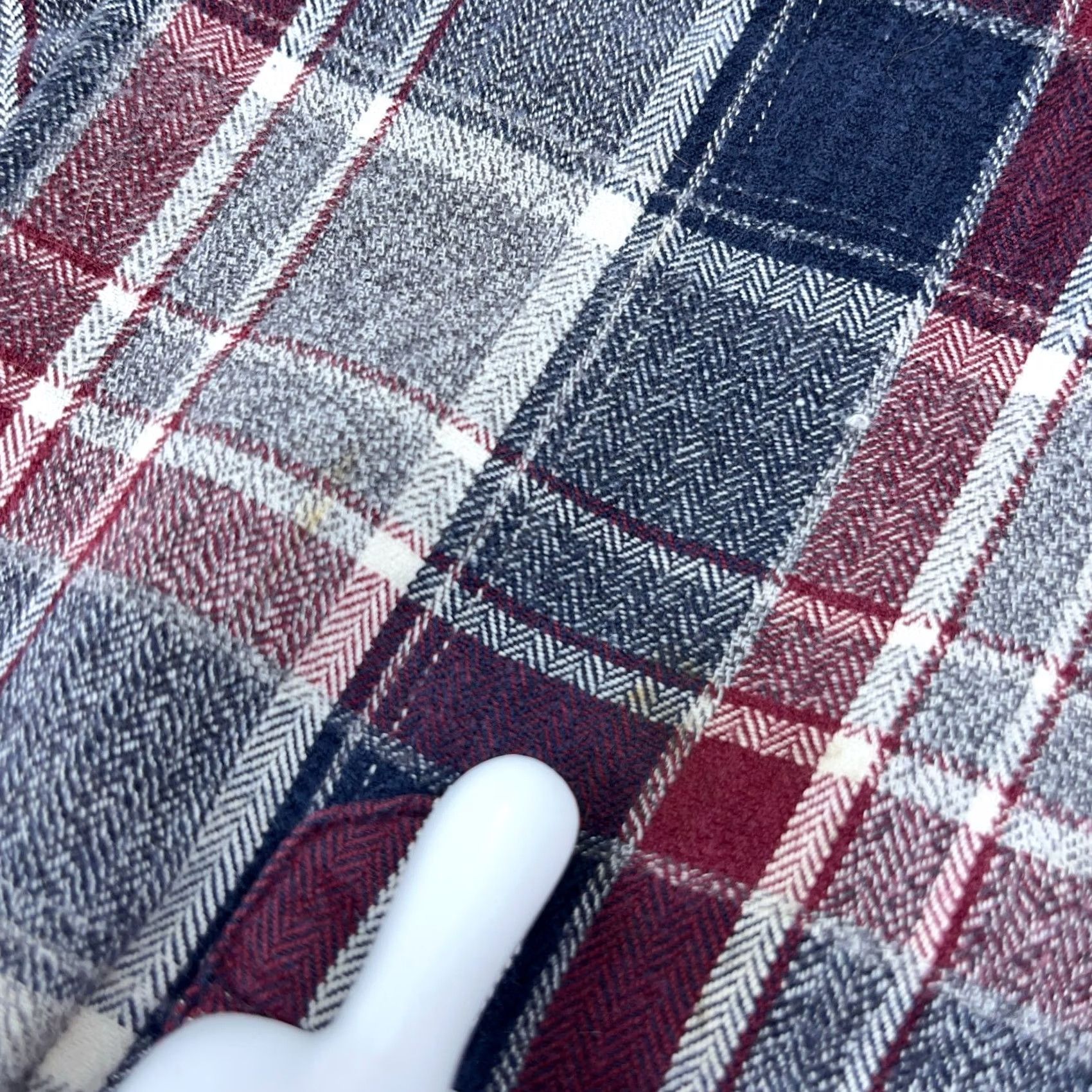 Vintage RedHead Flannel Shirt Large Tall Blue Red Plaid Button Up Camp Outdoors Men Size US L / EU 52-54 / 3 - 4 Thumbnail