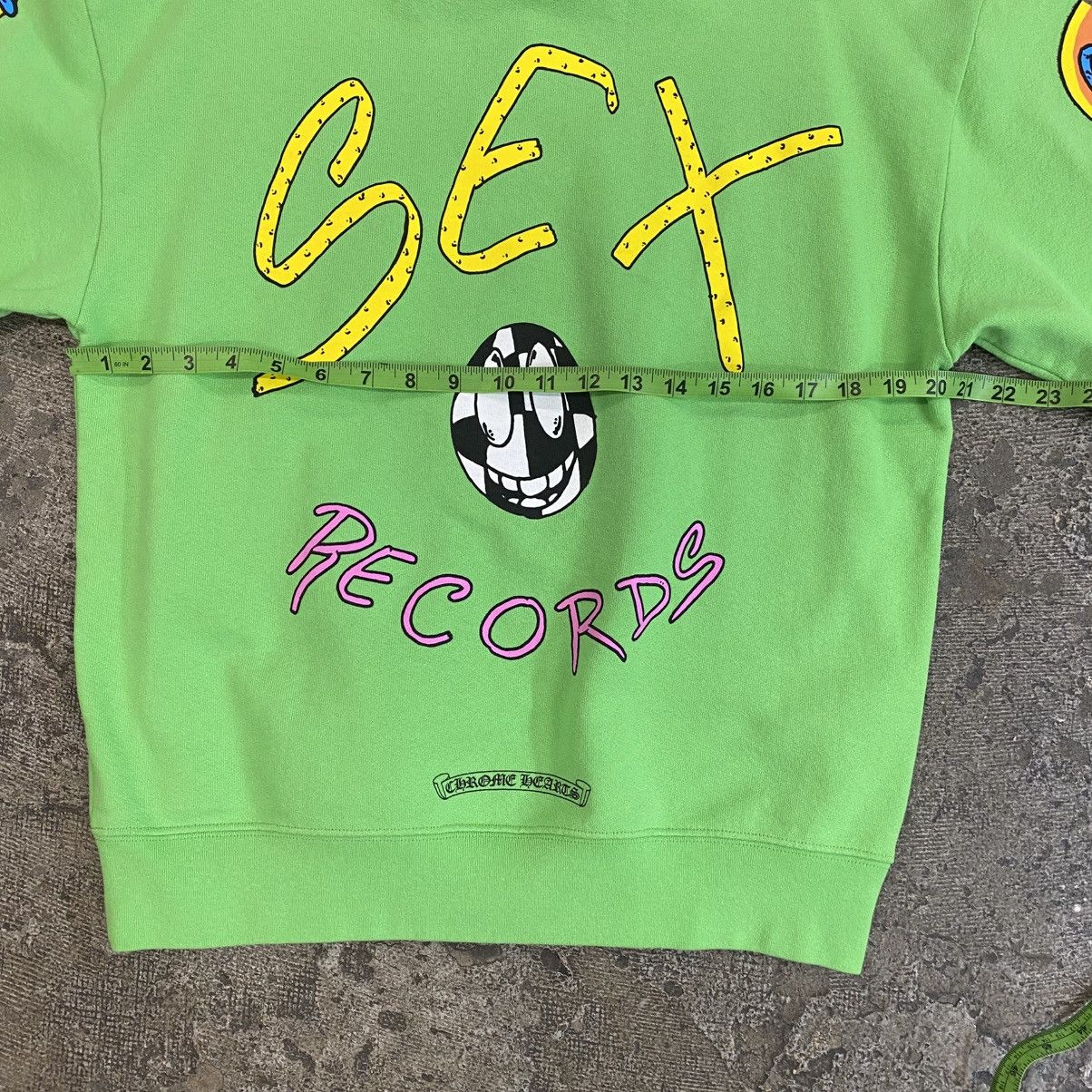 Chrome Hearts × Matty Boy Chrome Hearts Matty Boy Sex Records Crewneck Size US M / EU 48-50 / 2 - 14 Thumbnail