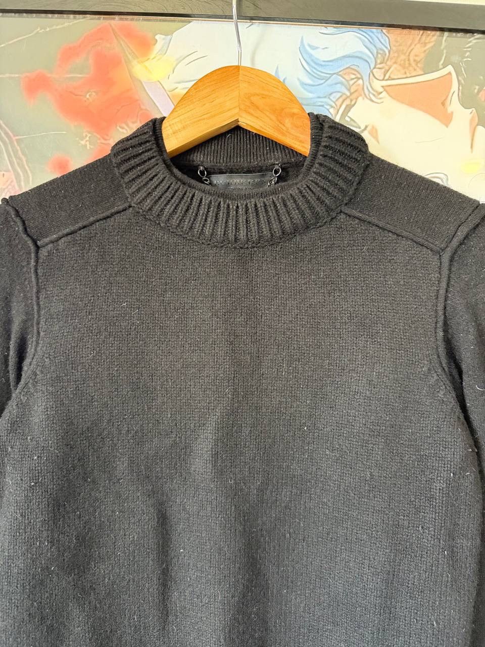 Burberry Vintage Burberrys Wool Knit Sweater Size L / US 10 / IT 46 - 2 Thumbnail