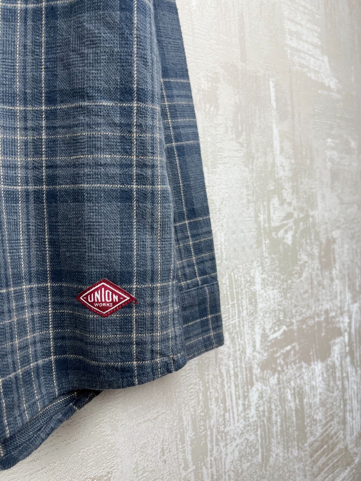 Other Union Works Inc Check Pockets Cotton Long Sleeve Shirt Size US L / EU 52-54 / 3 - 5 Thumbnail