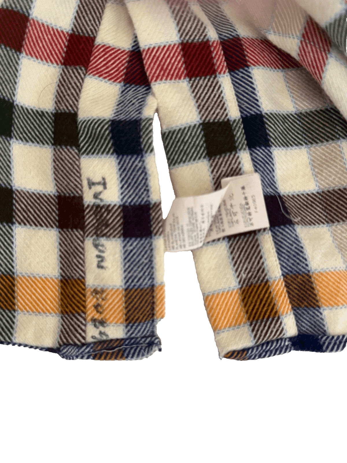 Paul & Shark Paul & Shark Men 40 M Button Flannel Multi Check ITALY Size US M / EU 48-50 / 2 - 9 Thumbnail