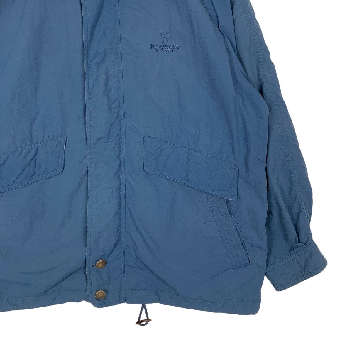 Playboy PLAYBOY SPORT Blue Casual Light Jacket #1056-C48 Size US L / EU 52-54 / 3 - 4 Thumbnail