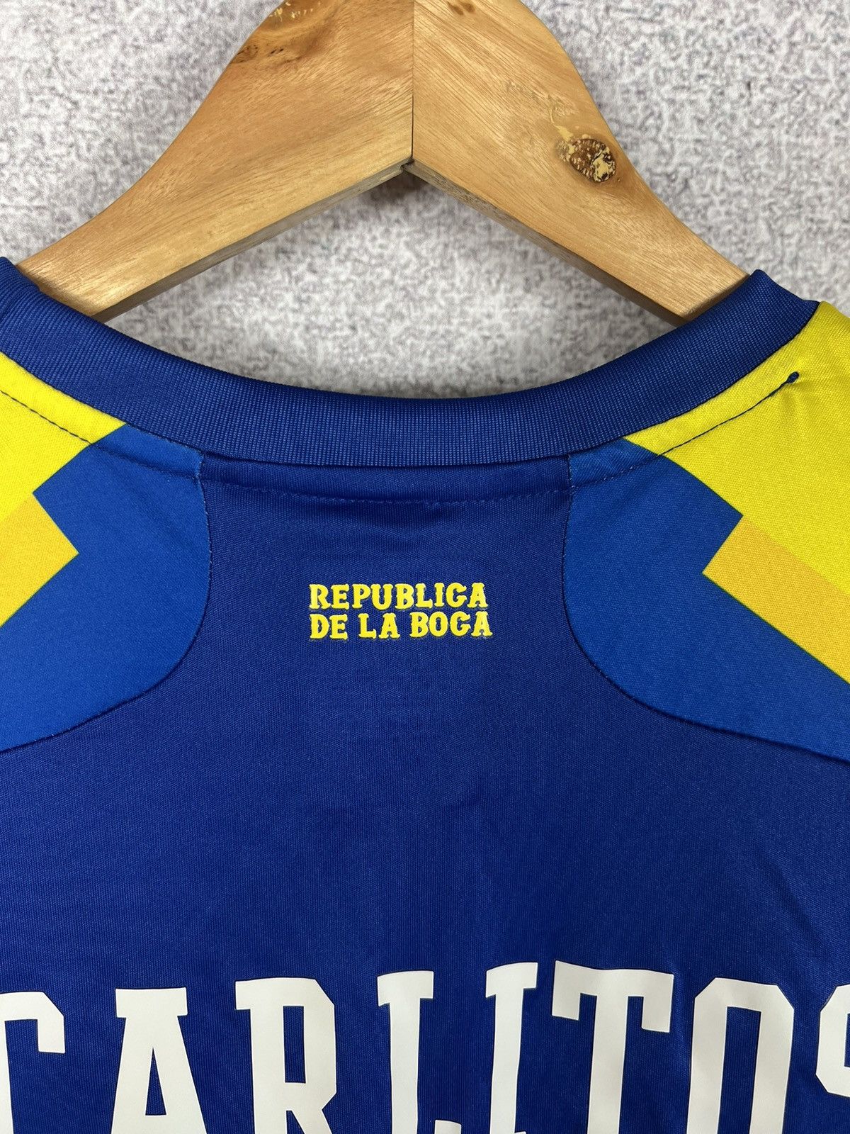 Adidas Adidas Boca Juniors Carlitos #10 Tevez Soccer Jersey 4XL Size US XXL / EU 58 / 5 - 12 Thumbnail