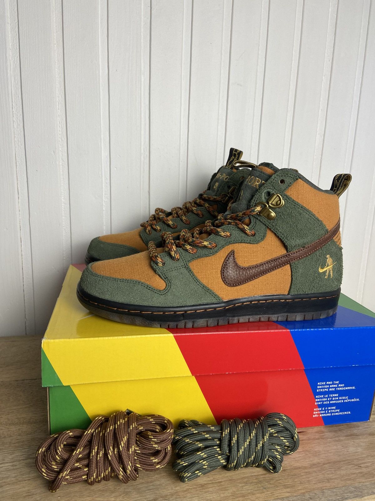 Nike New Nike SB Dunk High "Pass-Port" Size 8US Size US 8 / EU 41 - 1 Thumbnail