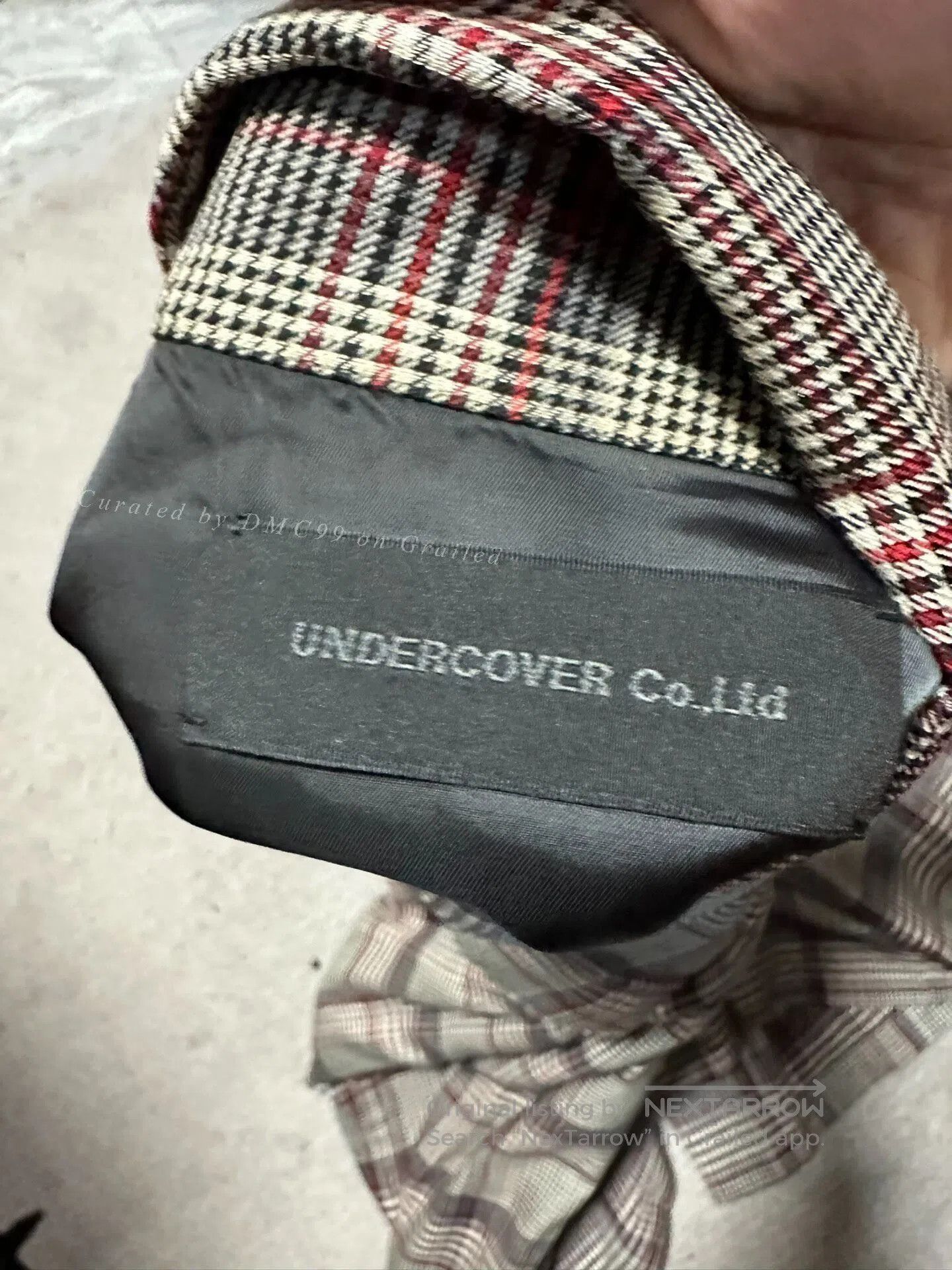 Undercover UNDERCOVER SS20 Plaid Shirt Jacket Grey. Size US L / EU 52-54 / 3 - 3 Thumbnail