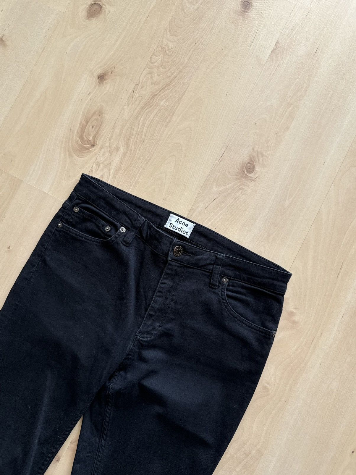 Acne Studios Acne Studios flex black skinny jeans Size 30" / US 8 / IT 44 - 2 Thumbnail